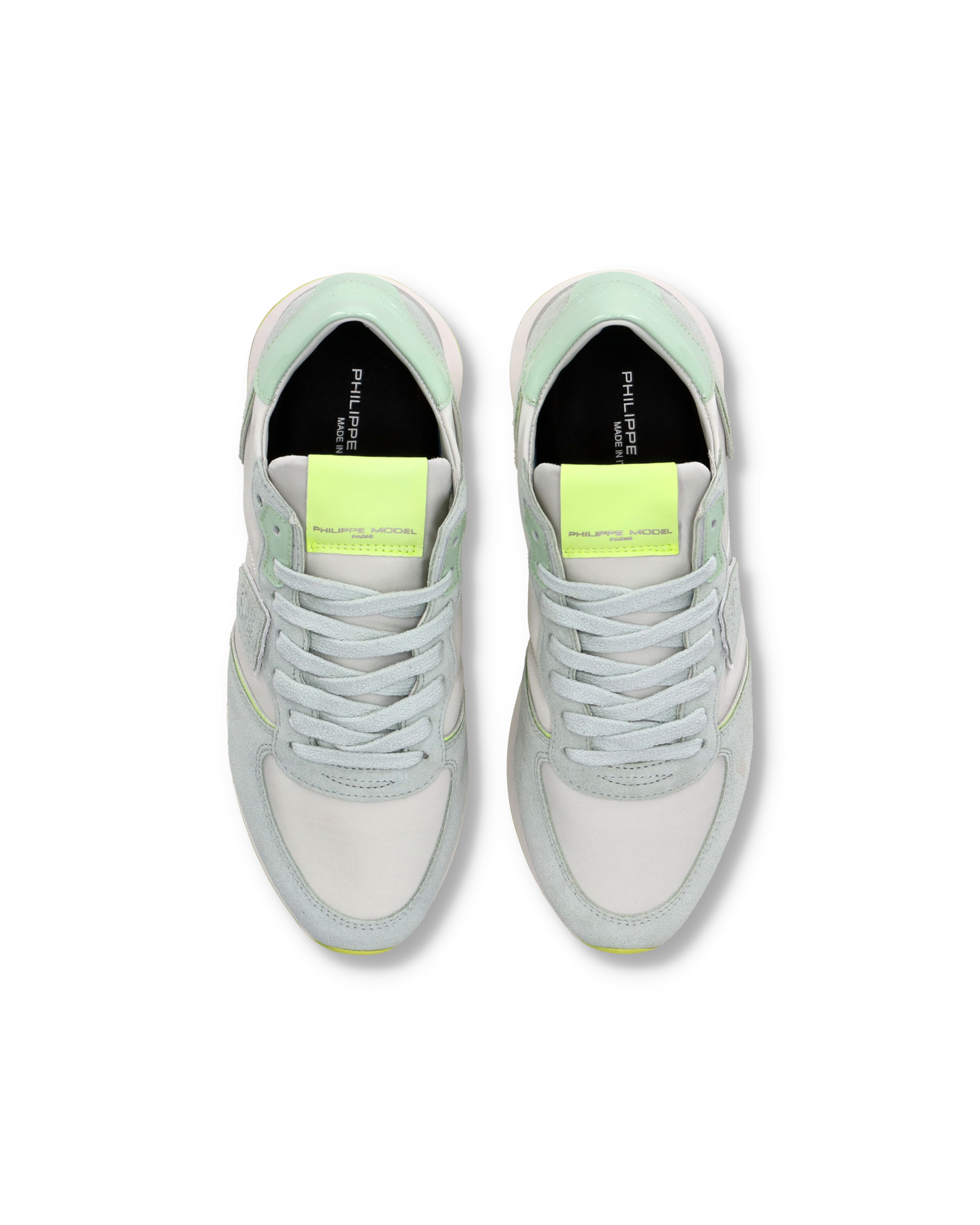 Sneaker bassa Trpx donna - verde acqua e giallo