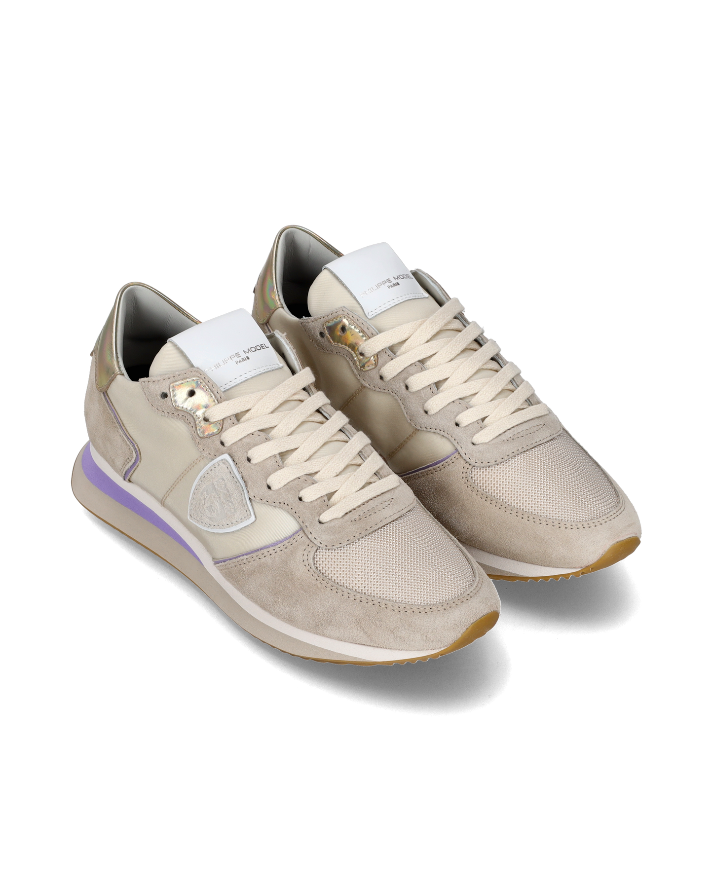 Sneaker bassa Trpx donna - beige e violetto