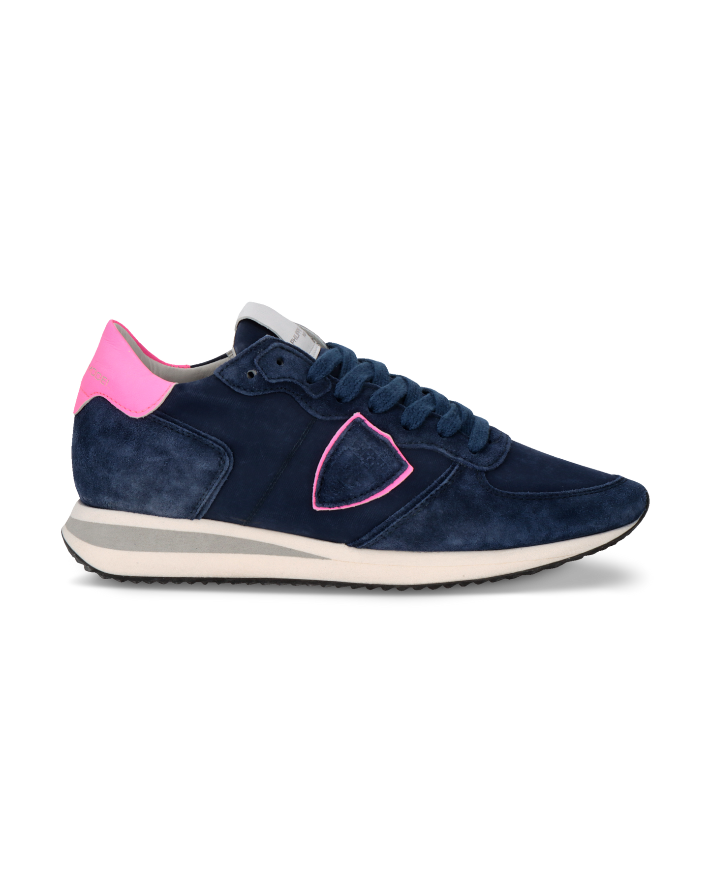 Baskets Trpx Femme, Bleu et Fuchsia