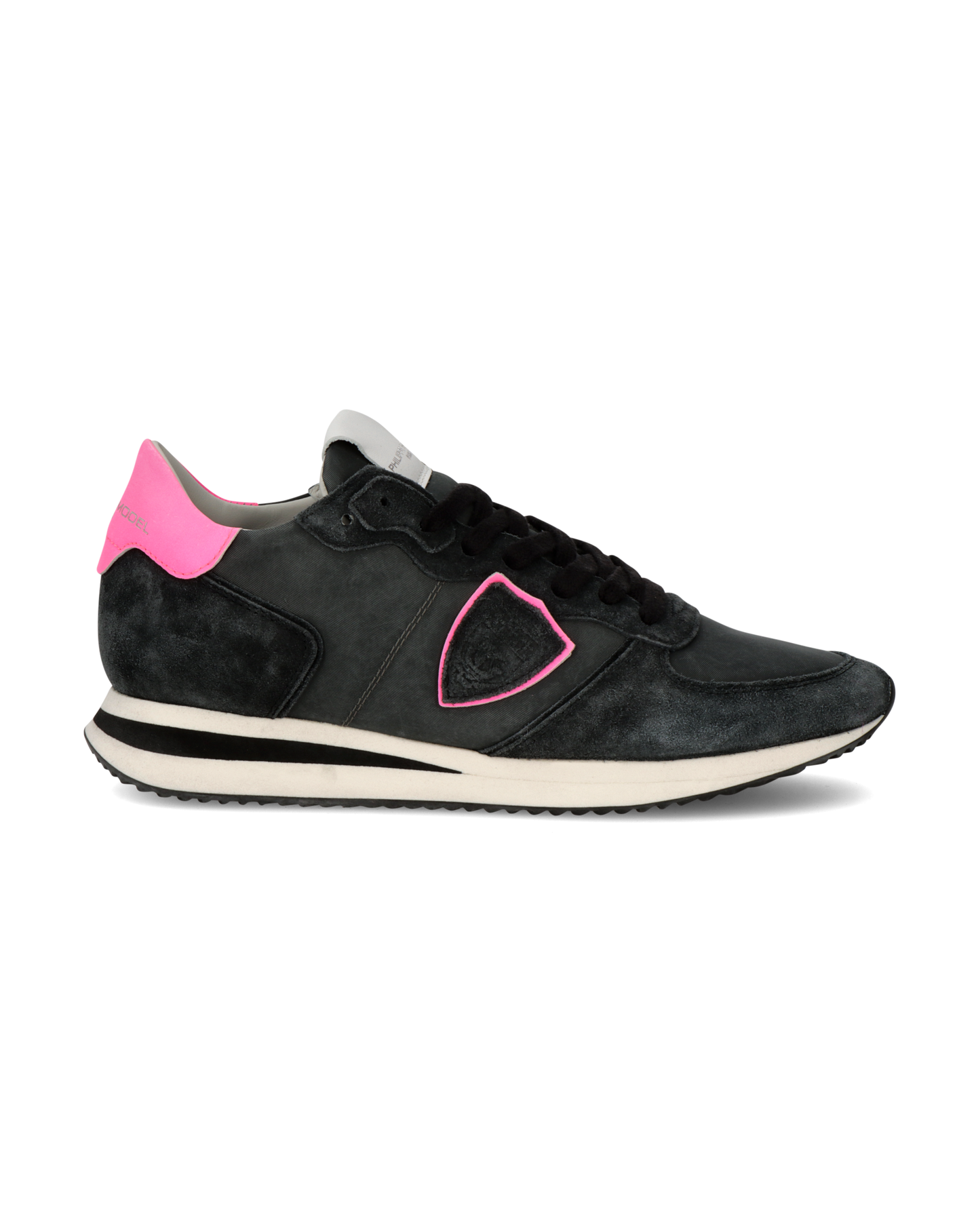 Sneakers Trpx Running Women, Black Fuchsia