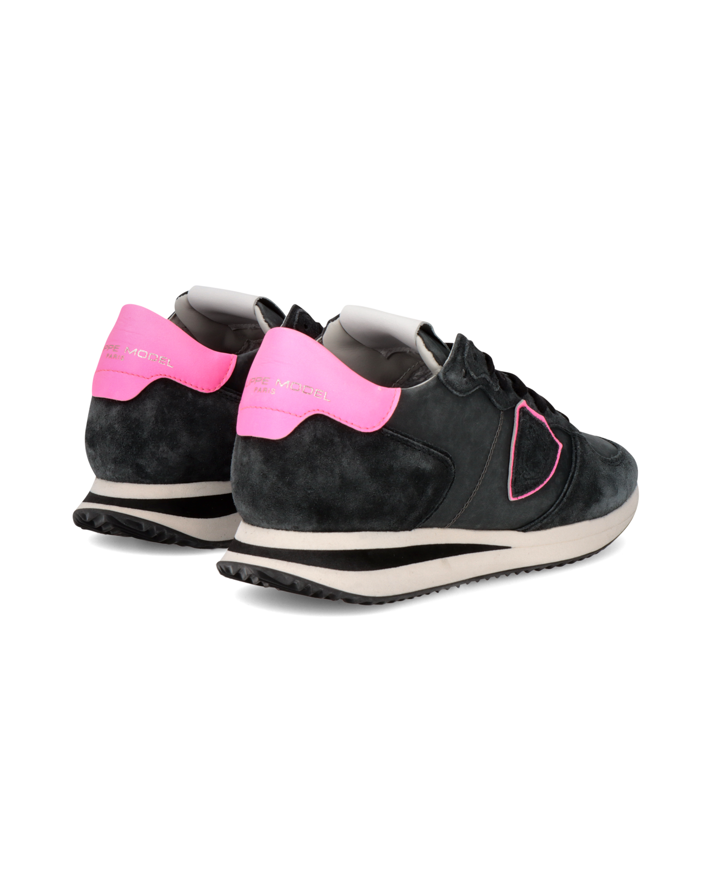 Sneakers Trpx Running Women, Black Fuchsia