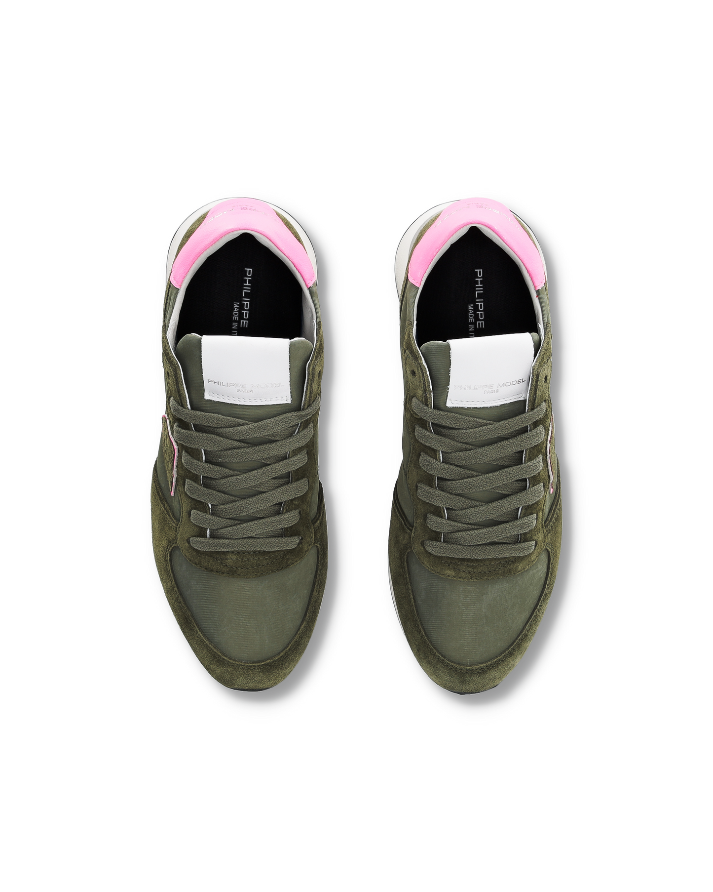 Sneaker Trpx Donna, Verde Militare e Fucsia