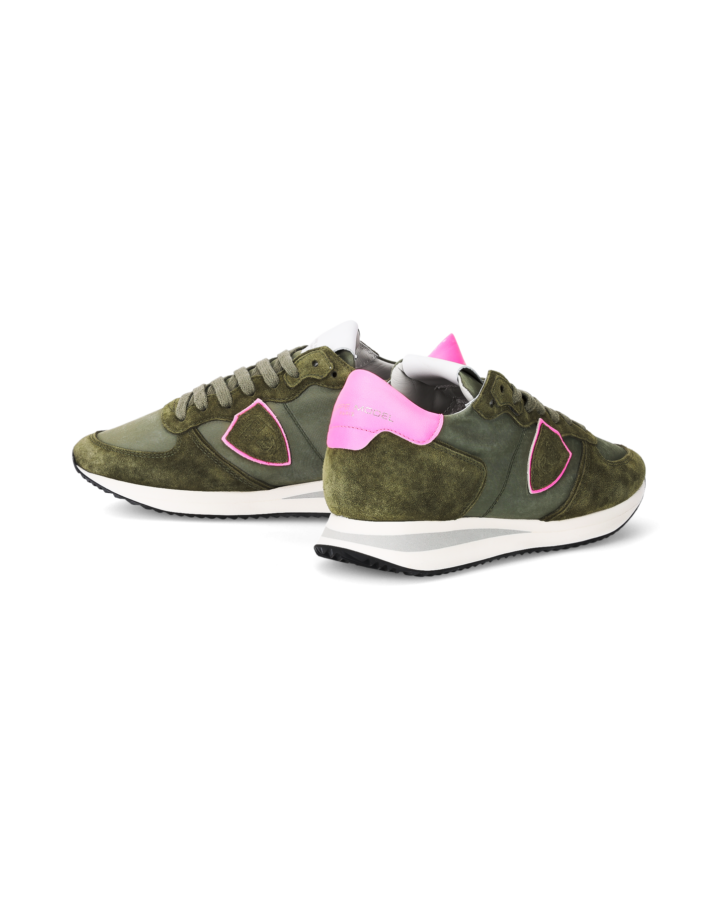 Sneaker Trpx Donna, Verde Militare e Fucsia