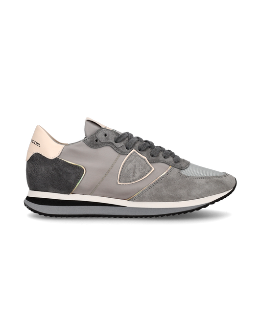 Flache Trpx Sneakers für Damen – Grau und Rosa