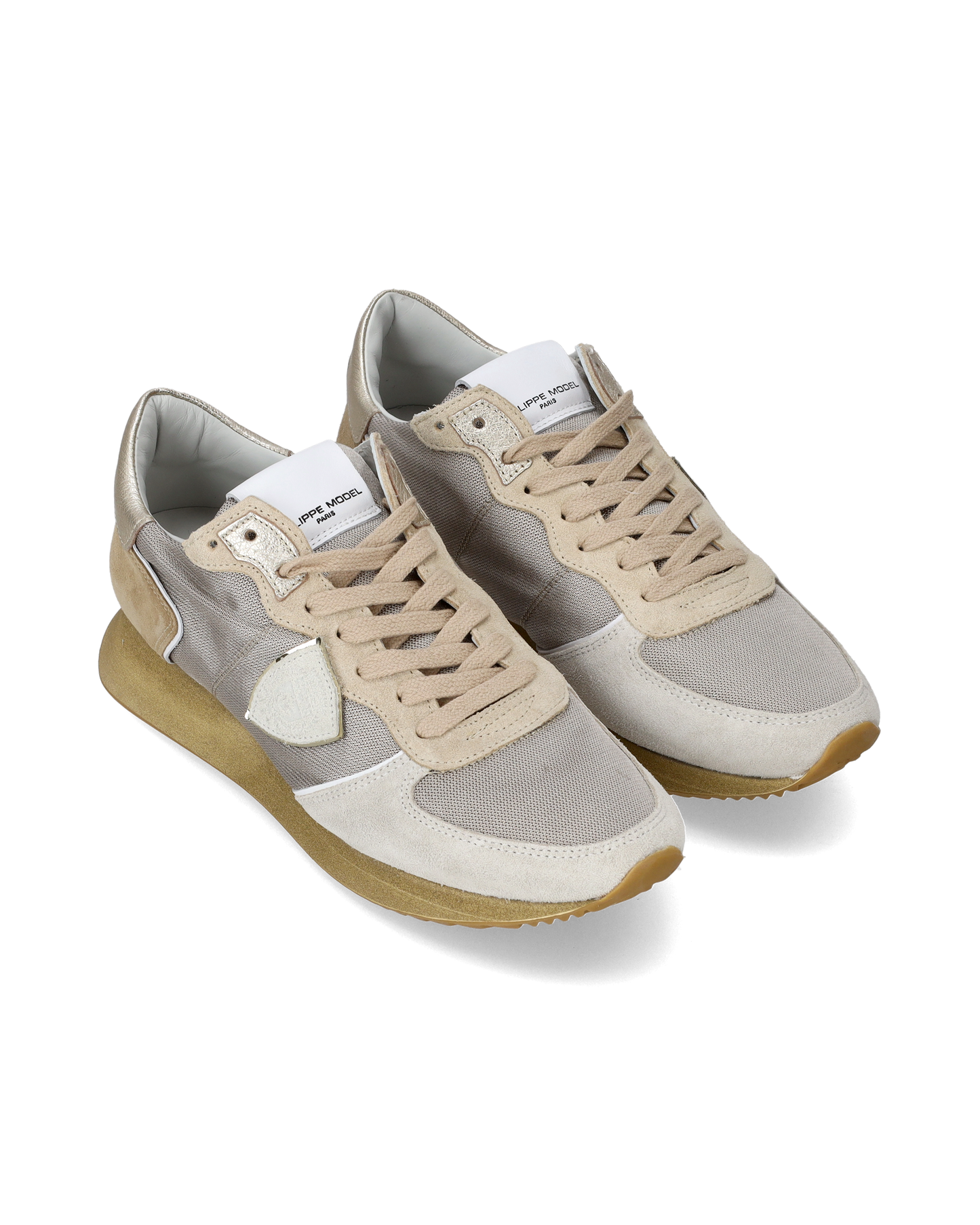 Sneaker basse Trpx donna - bianco e beige