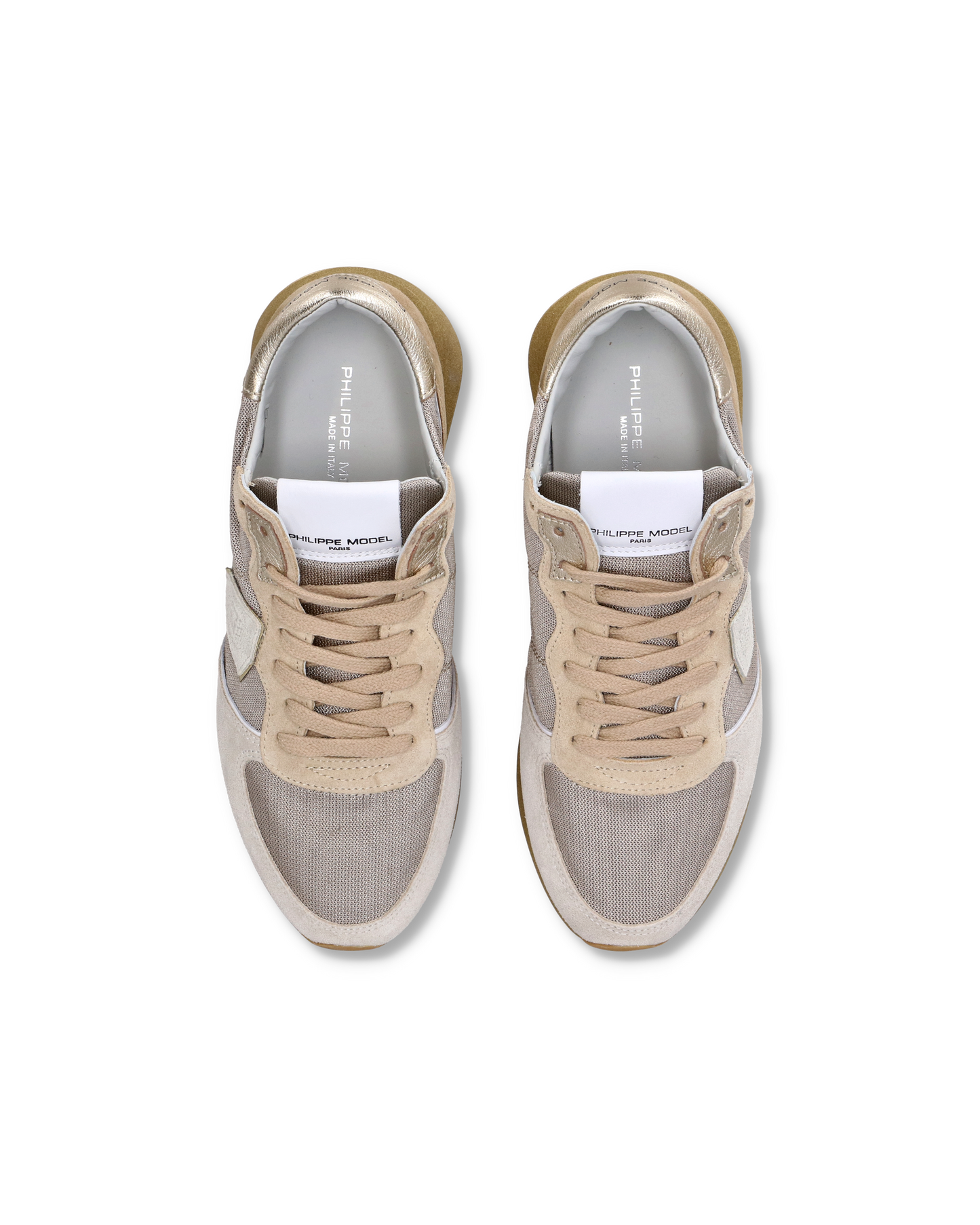 Sneaker basse Trpx donna - bianco e beige