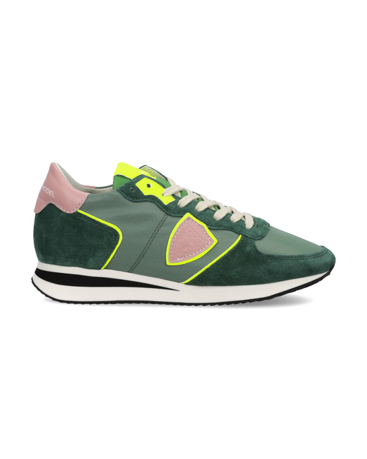 Sneakers Trpx Donna, Verde Bosco Rosa Giallo Fluo