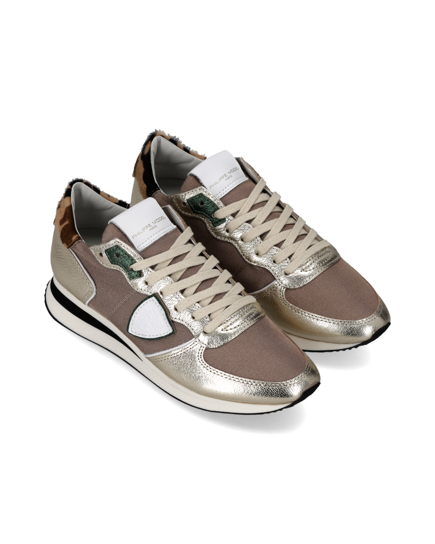 Sneakers Trpx Donna, Rosa Antico Platino Animalier