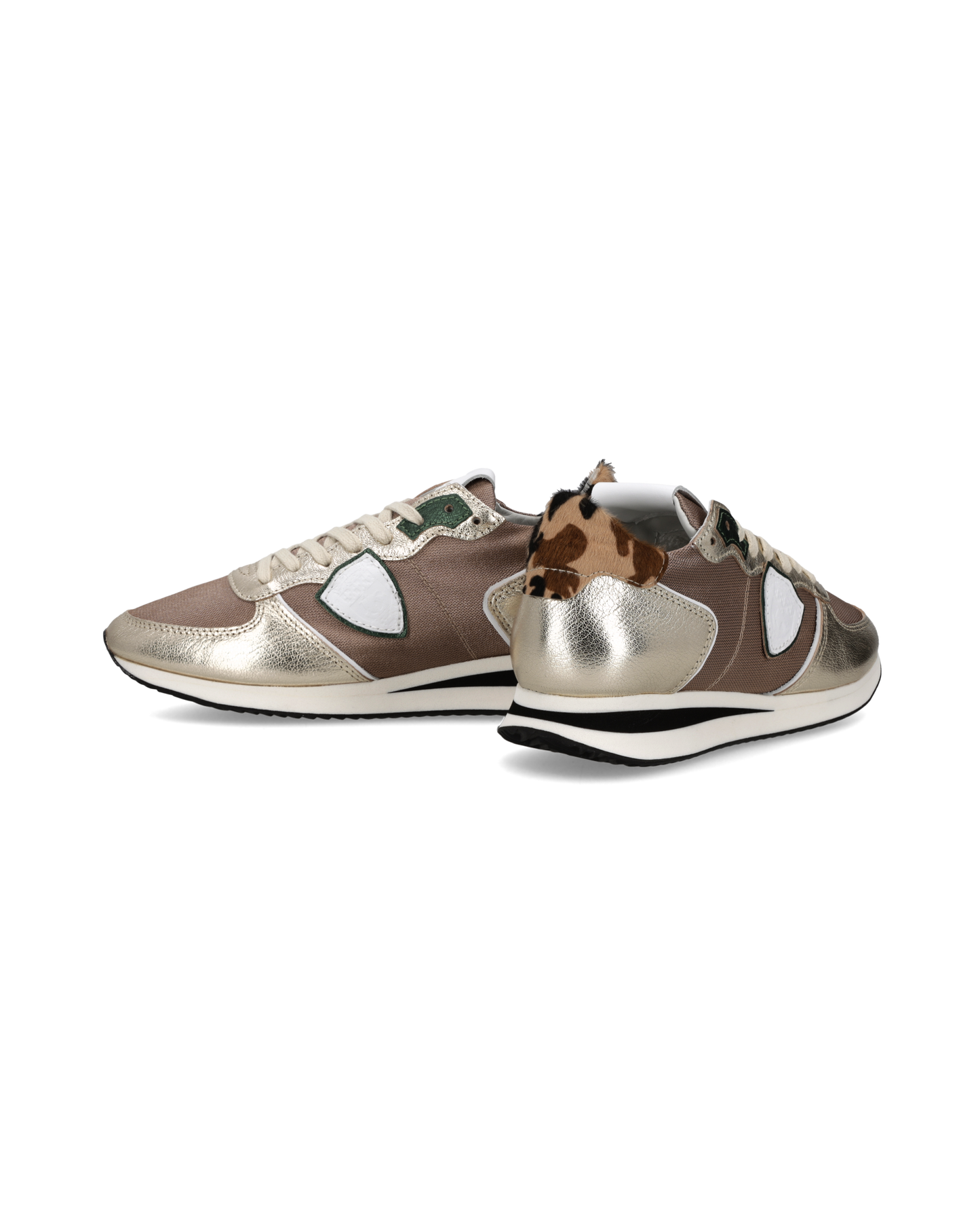 Sneakers Trpx Donna, Rosa Antico Platino Animalier