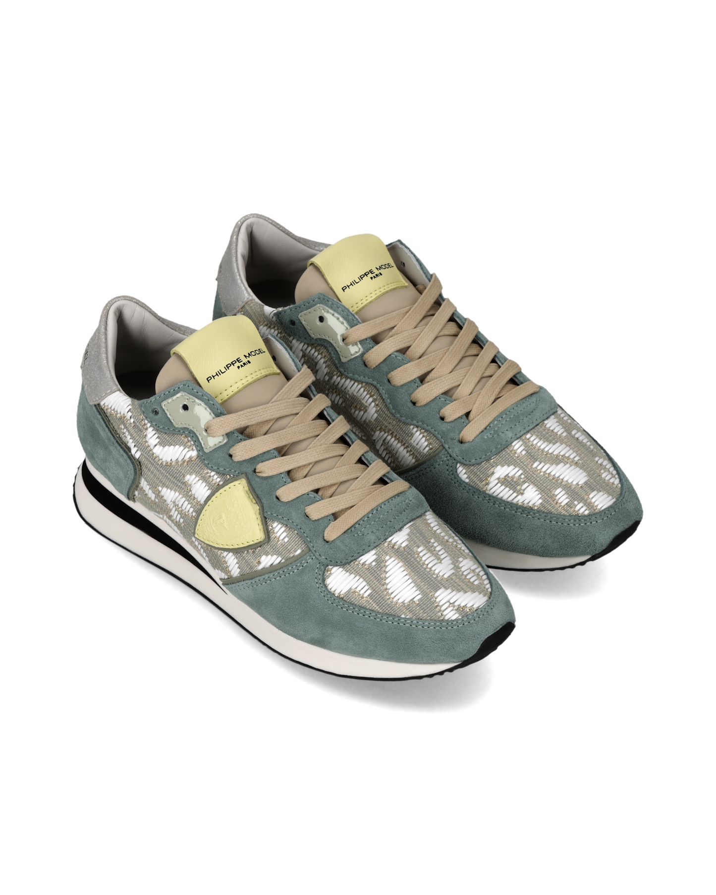 Sneakers Trpx Donna, Verde Salvia Argento