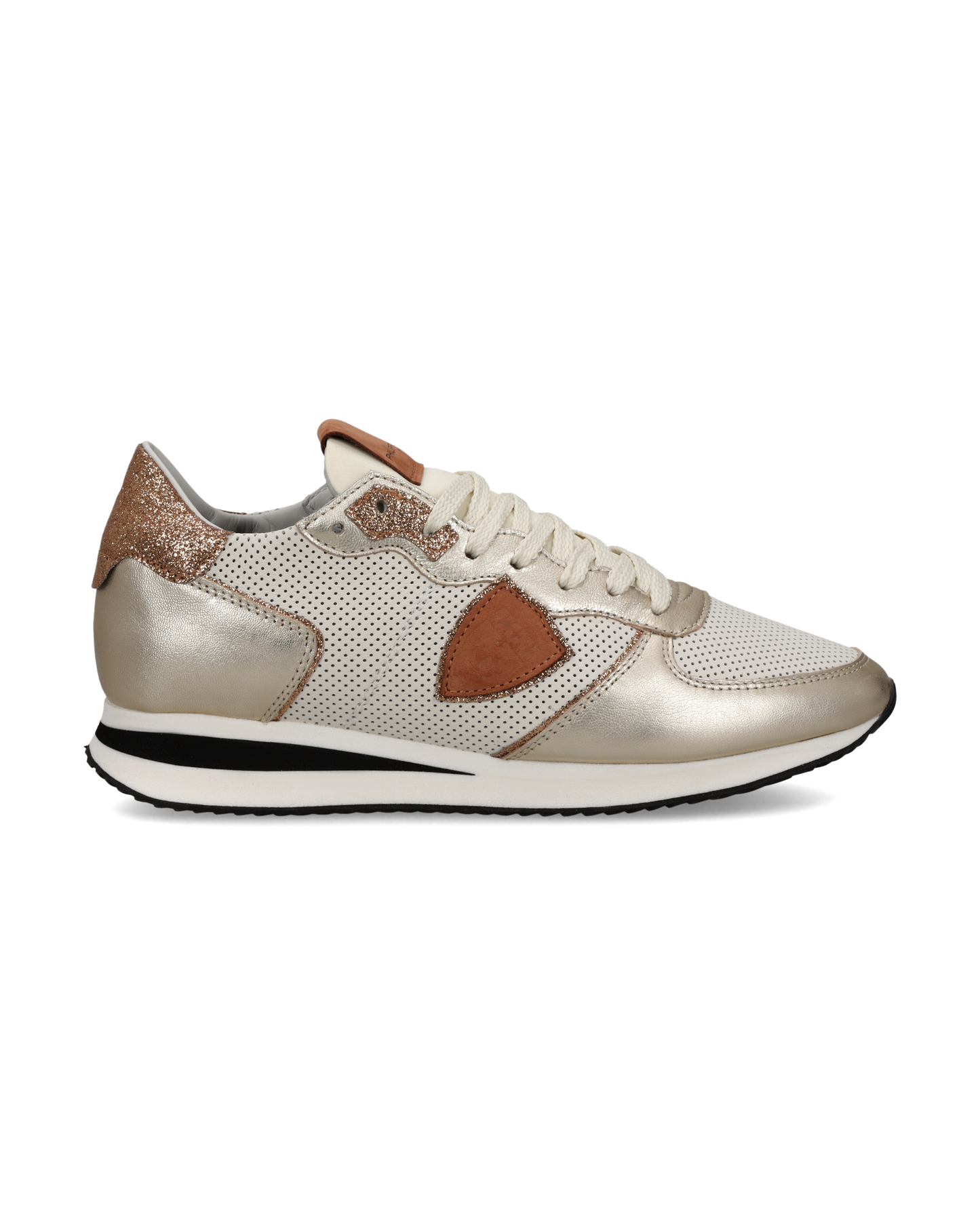 Sneakers Trpx Donna, Beige Oro Bronzo