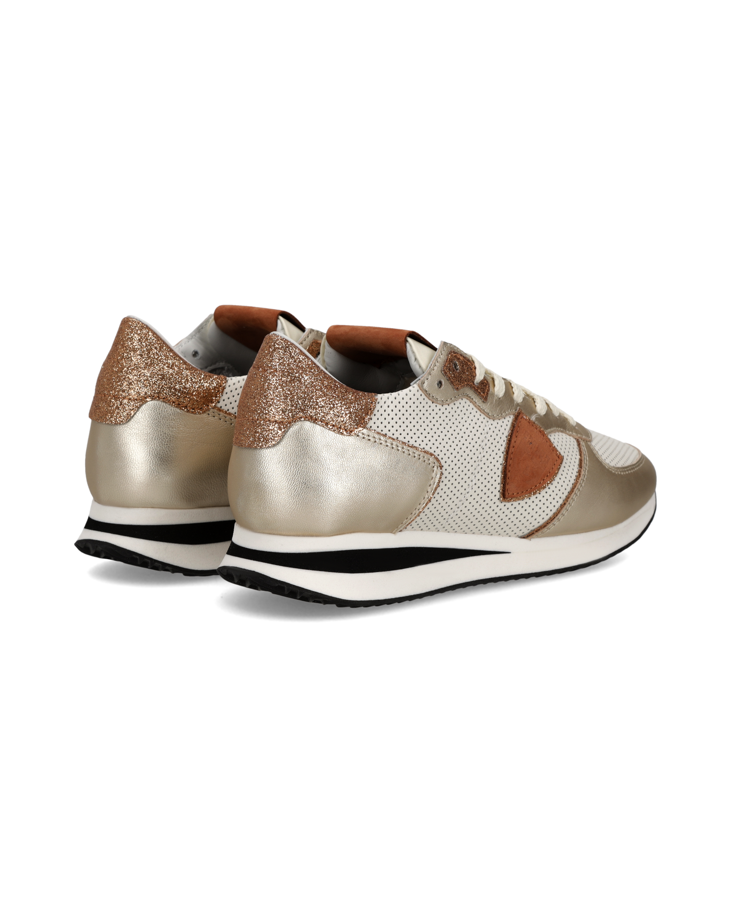 Sneakers Trpx Donna, Beige Oro Bronzo