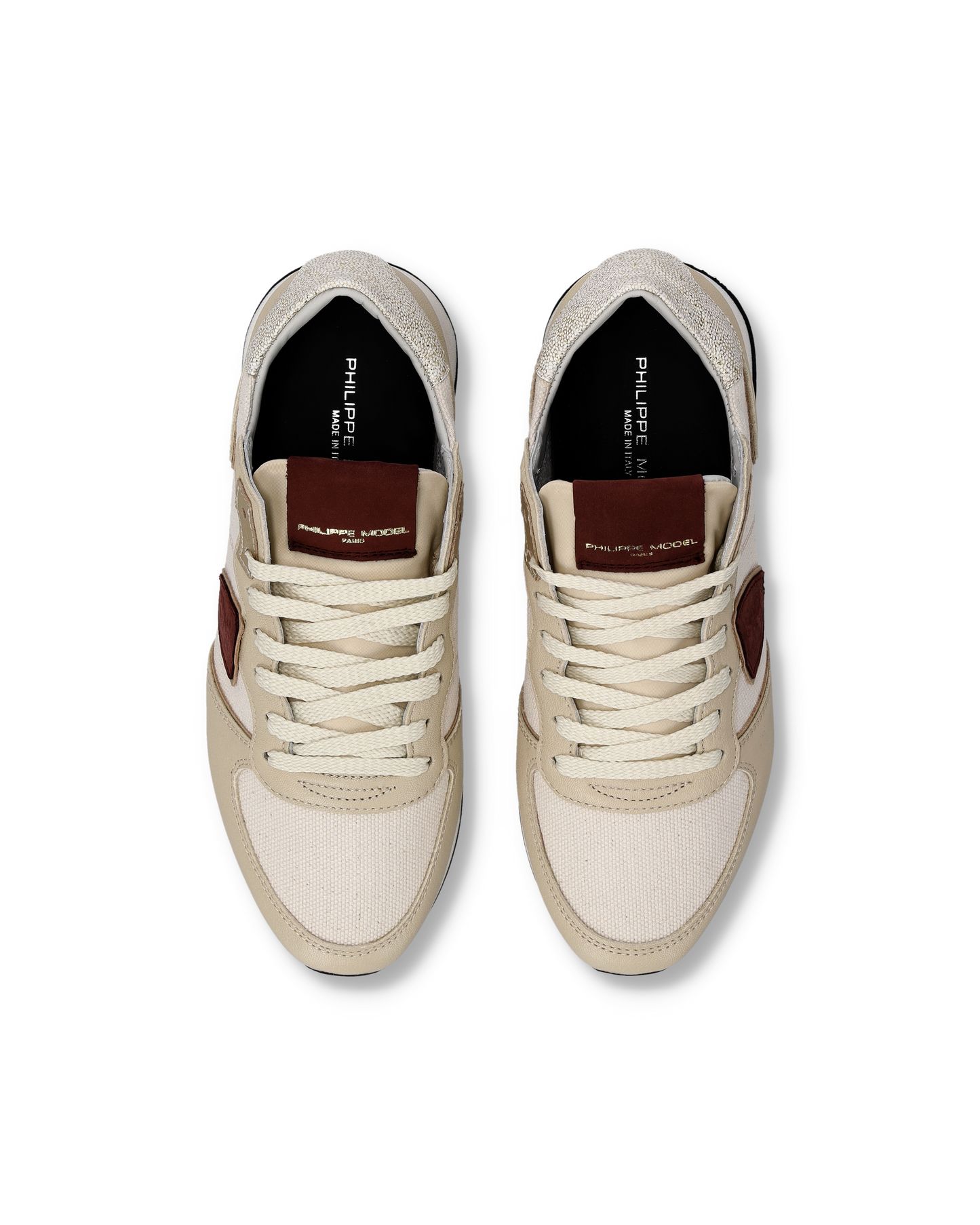 Sneakers Trpx Donna, Beige Sabbia Bordeaux