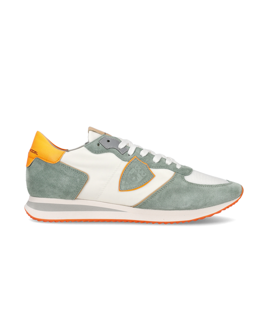 Sneaker bassa Trpx uomo - bianco, verde e arancio