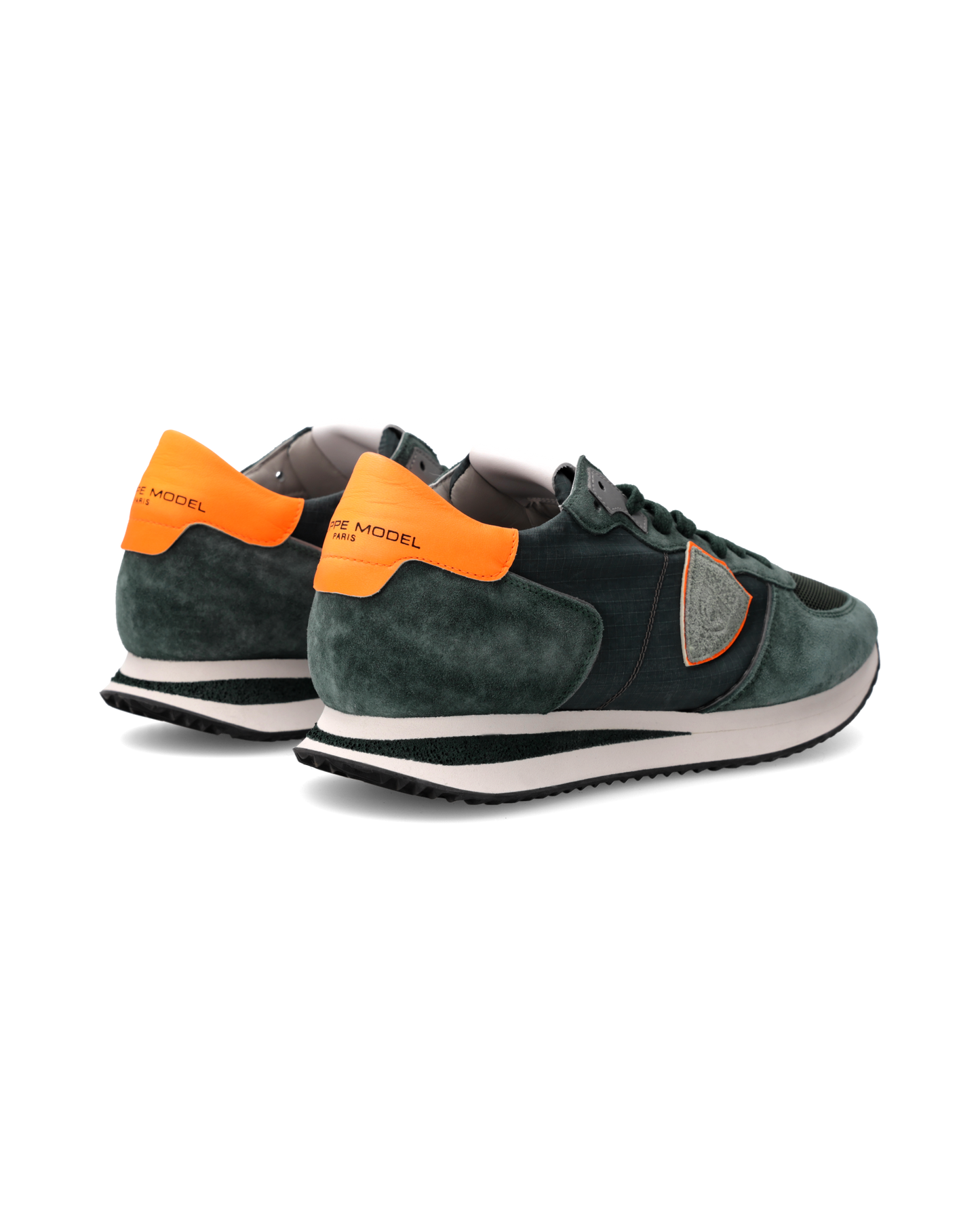 Baskets Trpx Homme, Vert et Orange