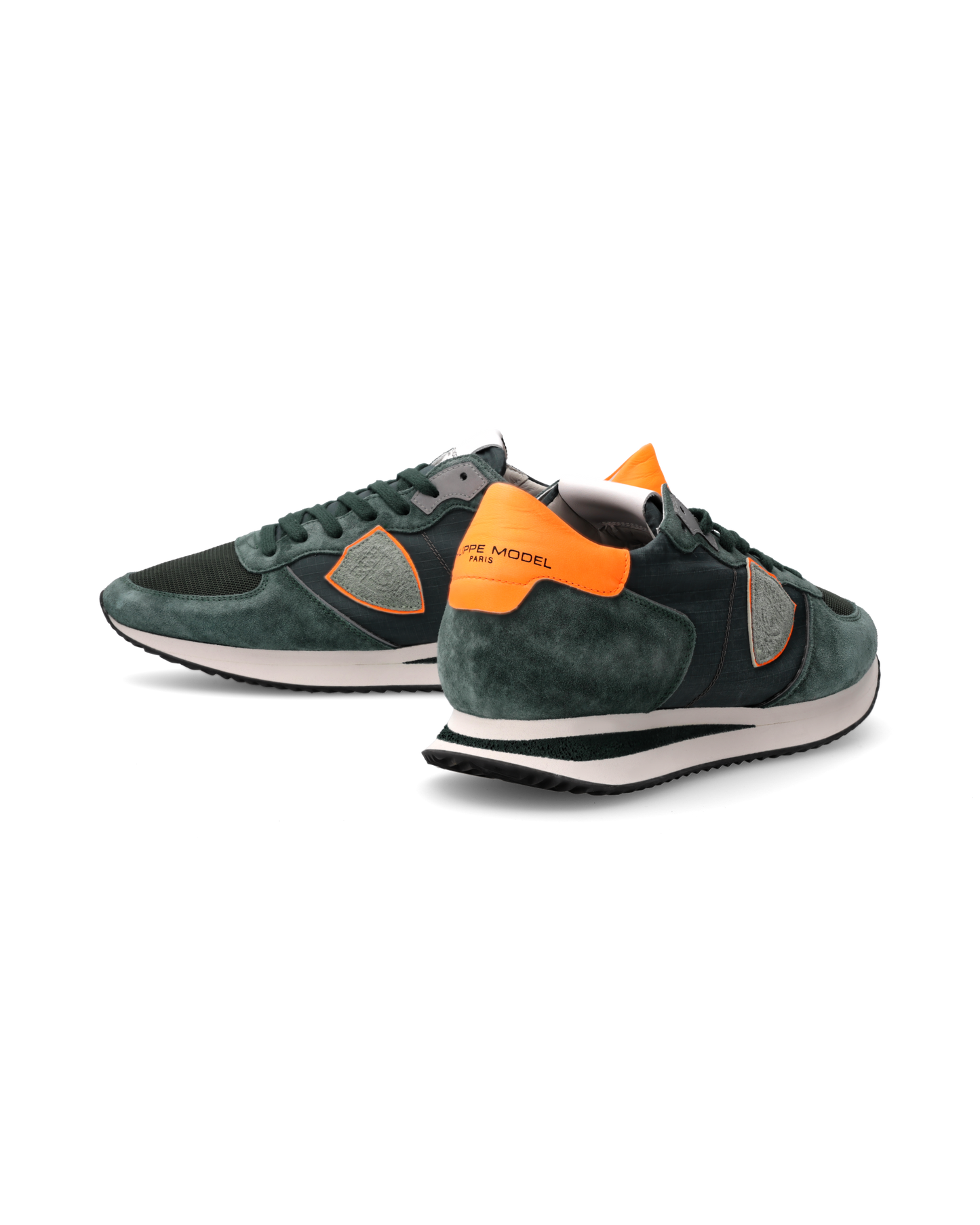 Baskets Trpx Homme, Vert et Orange