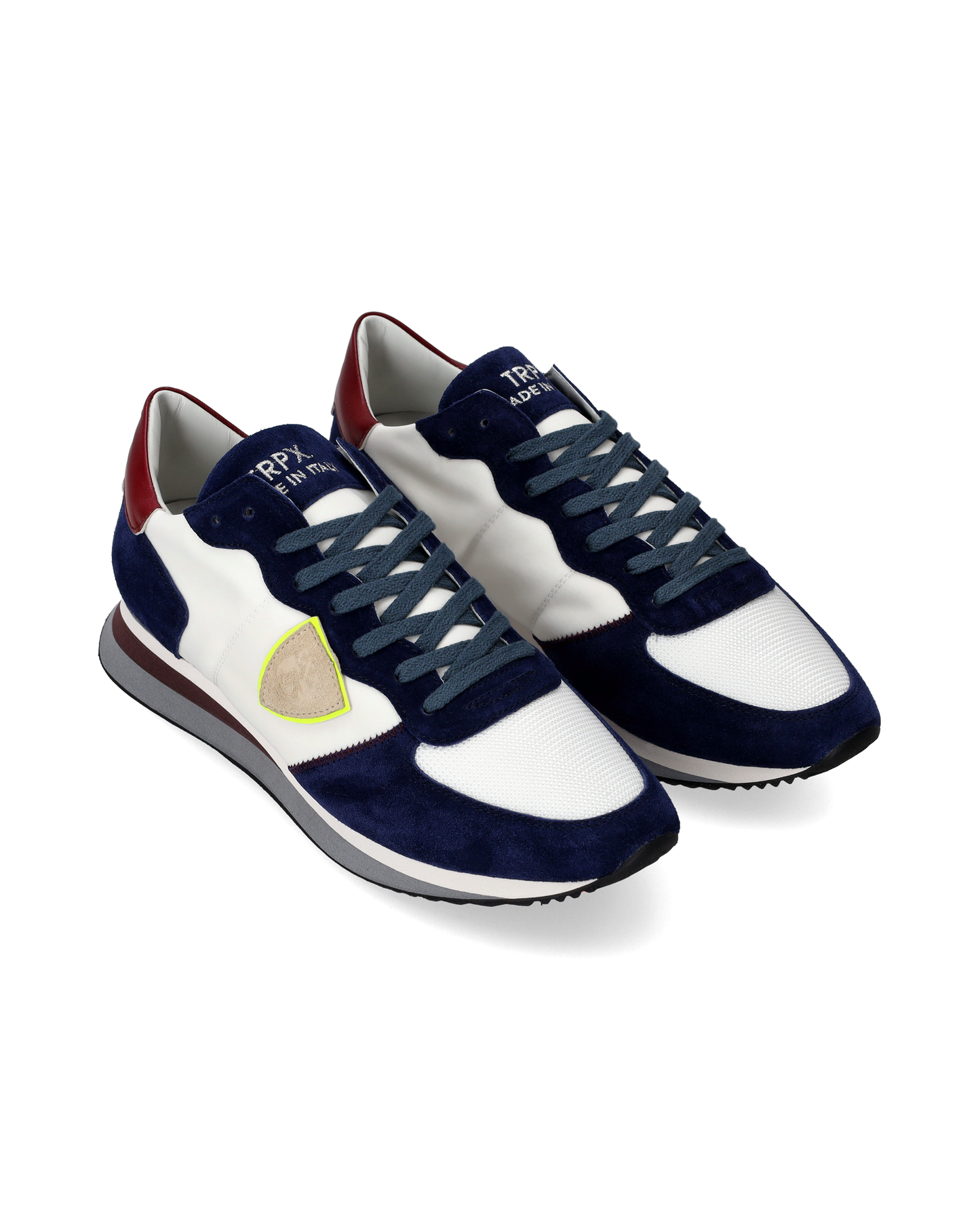 Sneaker basse Trpx uomo - blu e bordeaux