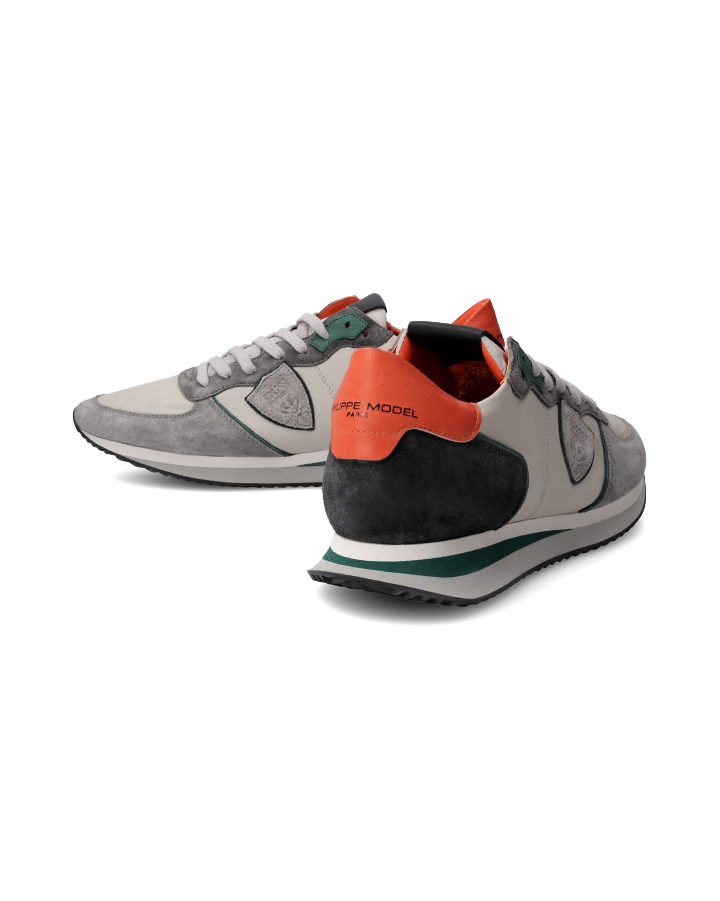 Trpx Sneaker für Herren, Grau und Orange