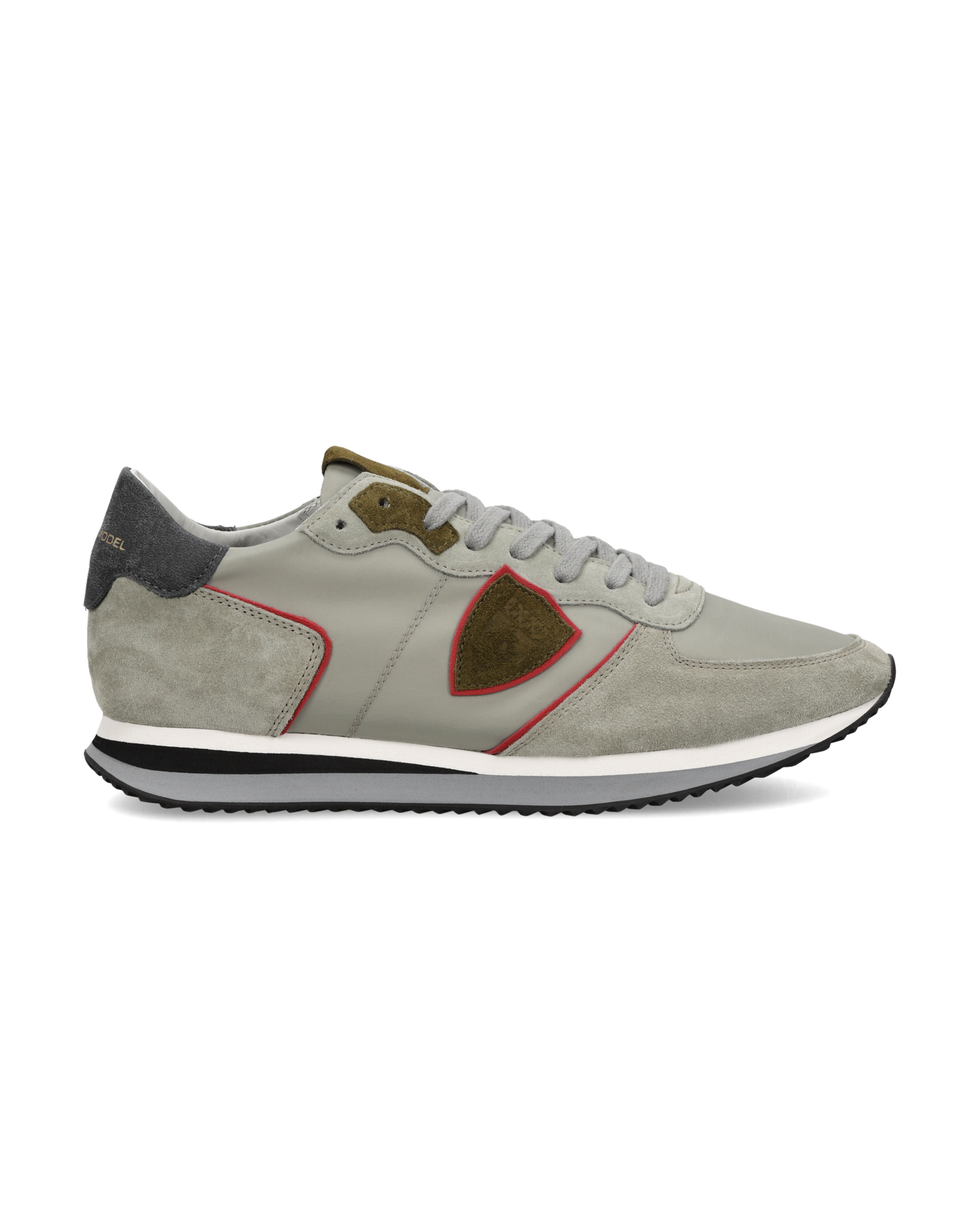 Sneakers Trpx Uomo, Grigio Verde Militare Rosso