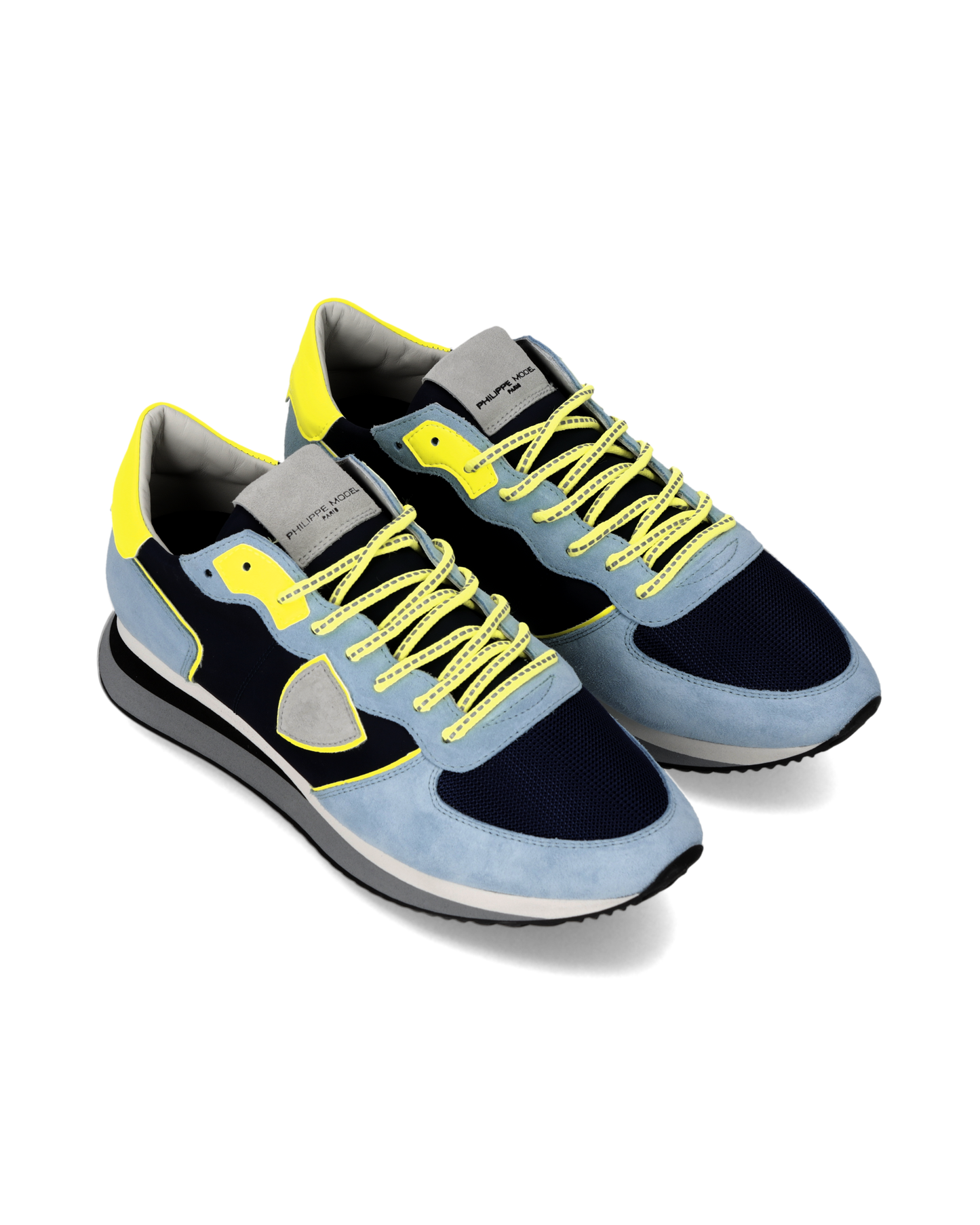Sneakers Trpx Uomo, Azzurro Blu Oceano Giallo Fluo