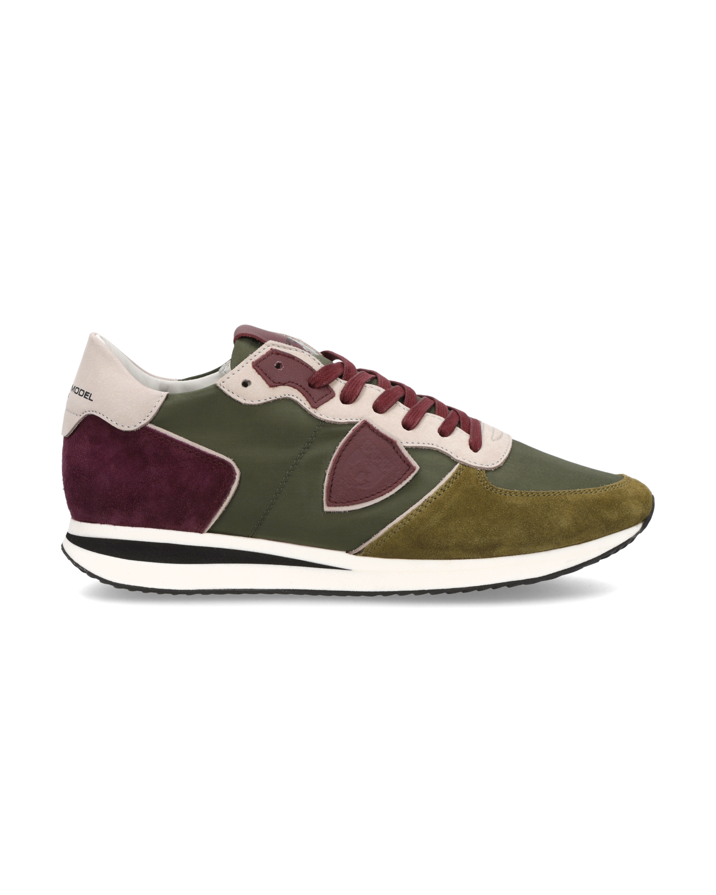 Sneakers Trpx Men, Military Green Burgundy