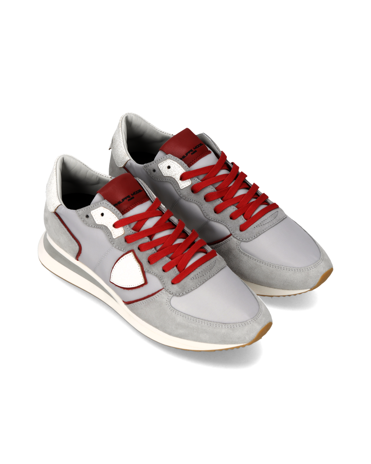 Sneakers Trpx Men, Grey Red