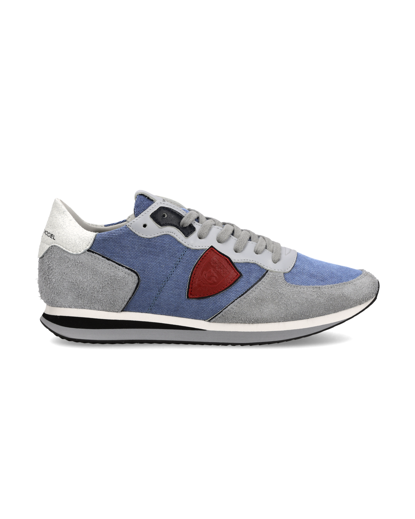 Sneakers Trpx Men, Denim Grey Red