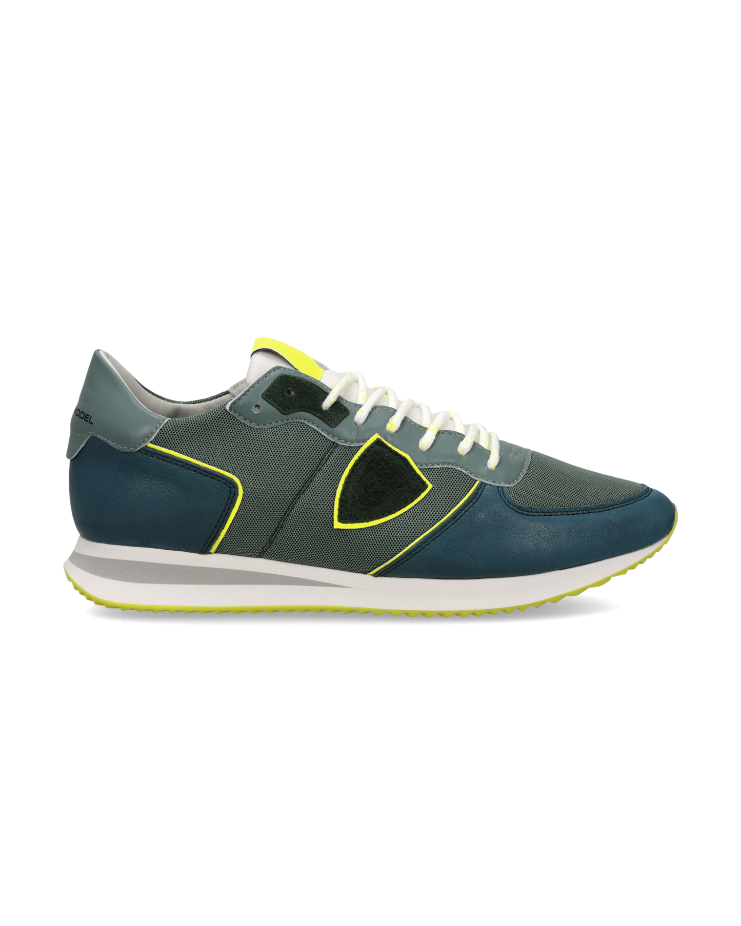 Sneakers Trpx Uomo, Verde Ottanio Giallo Fluo
