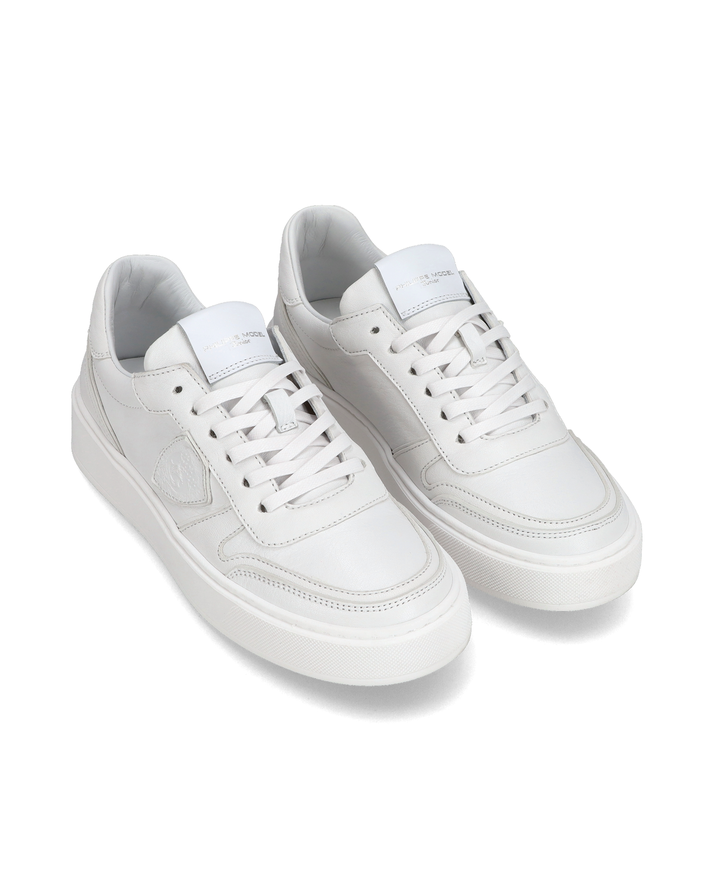 Sneakers basse Nice da Ragazzi in pelle, Bianco