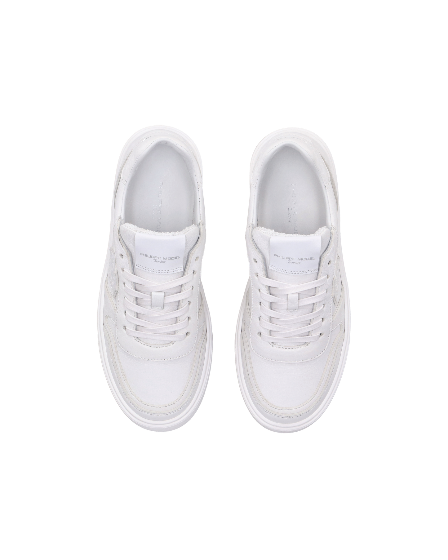 Sneakers basse Nice da Ragazzi in pelle, Bianco