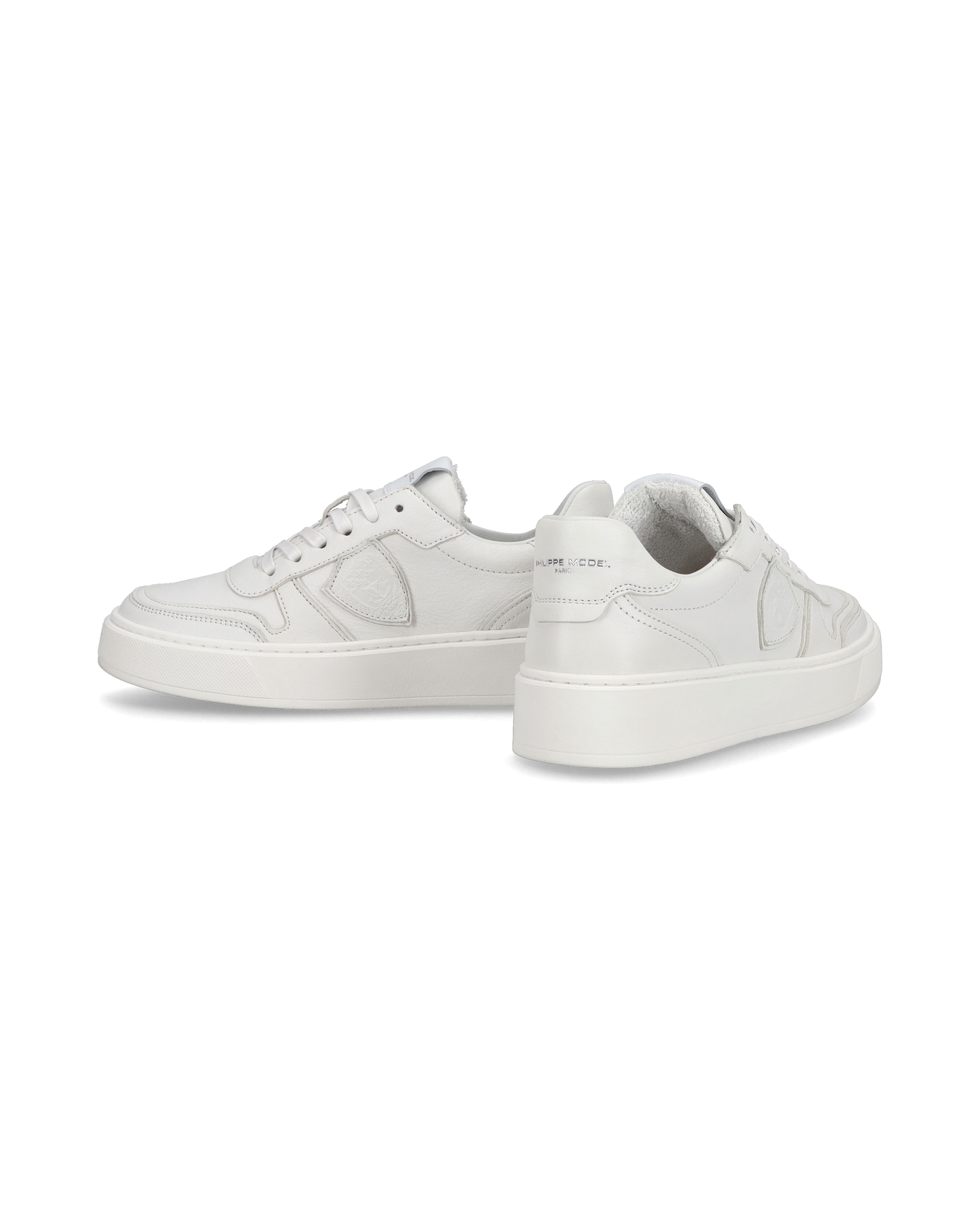 Sneakers basse Nice da Ragazzi in pelle, Bianco