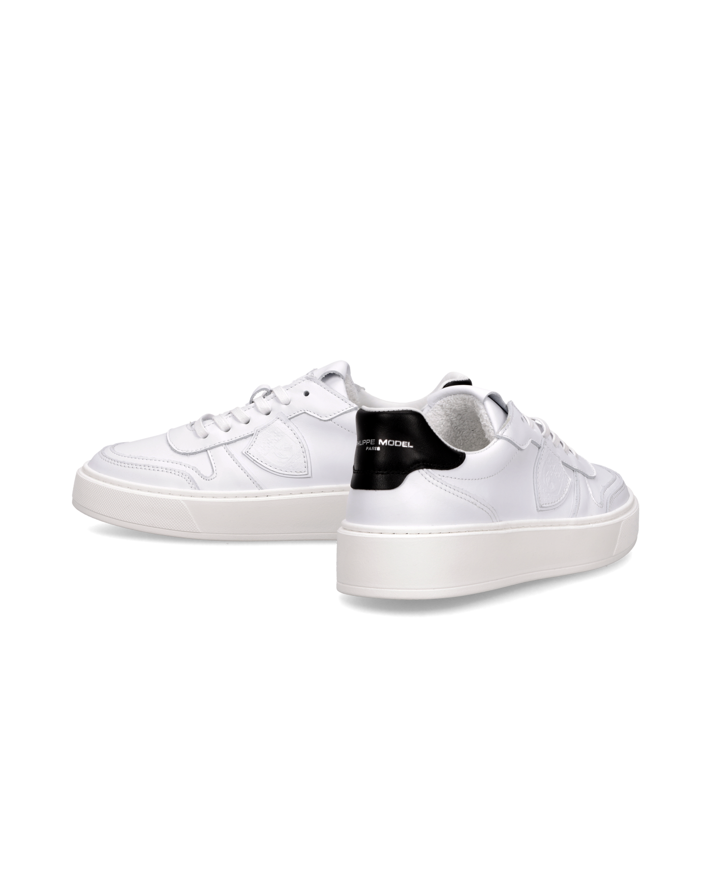 Sneaker Nice Junior, Bianco Nero