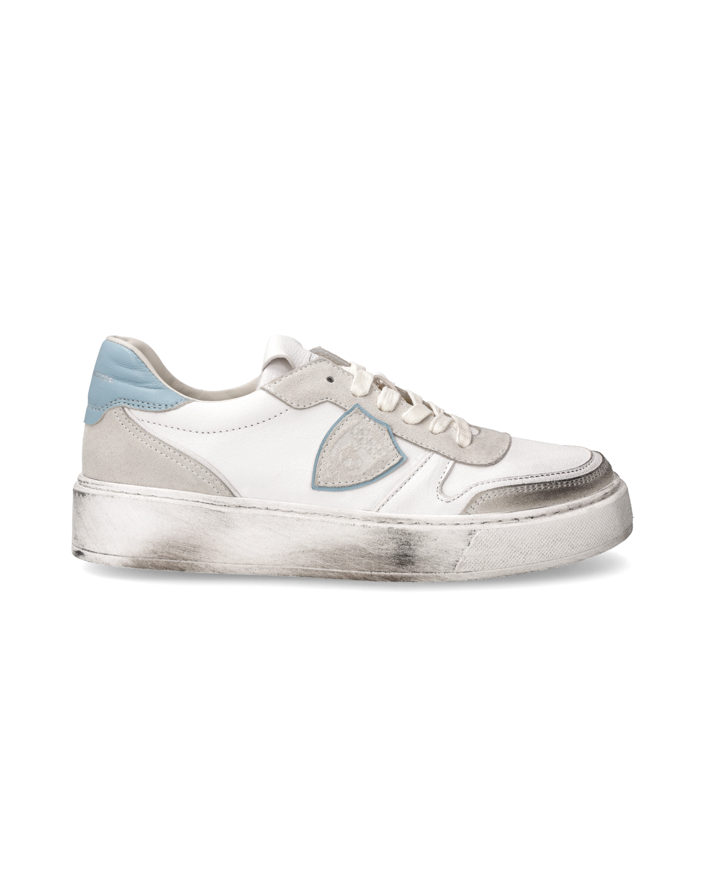 Sneakers Nice Tennis Junior, White Turquoise