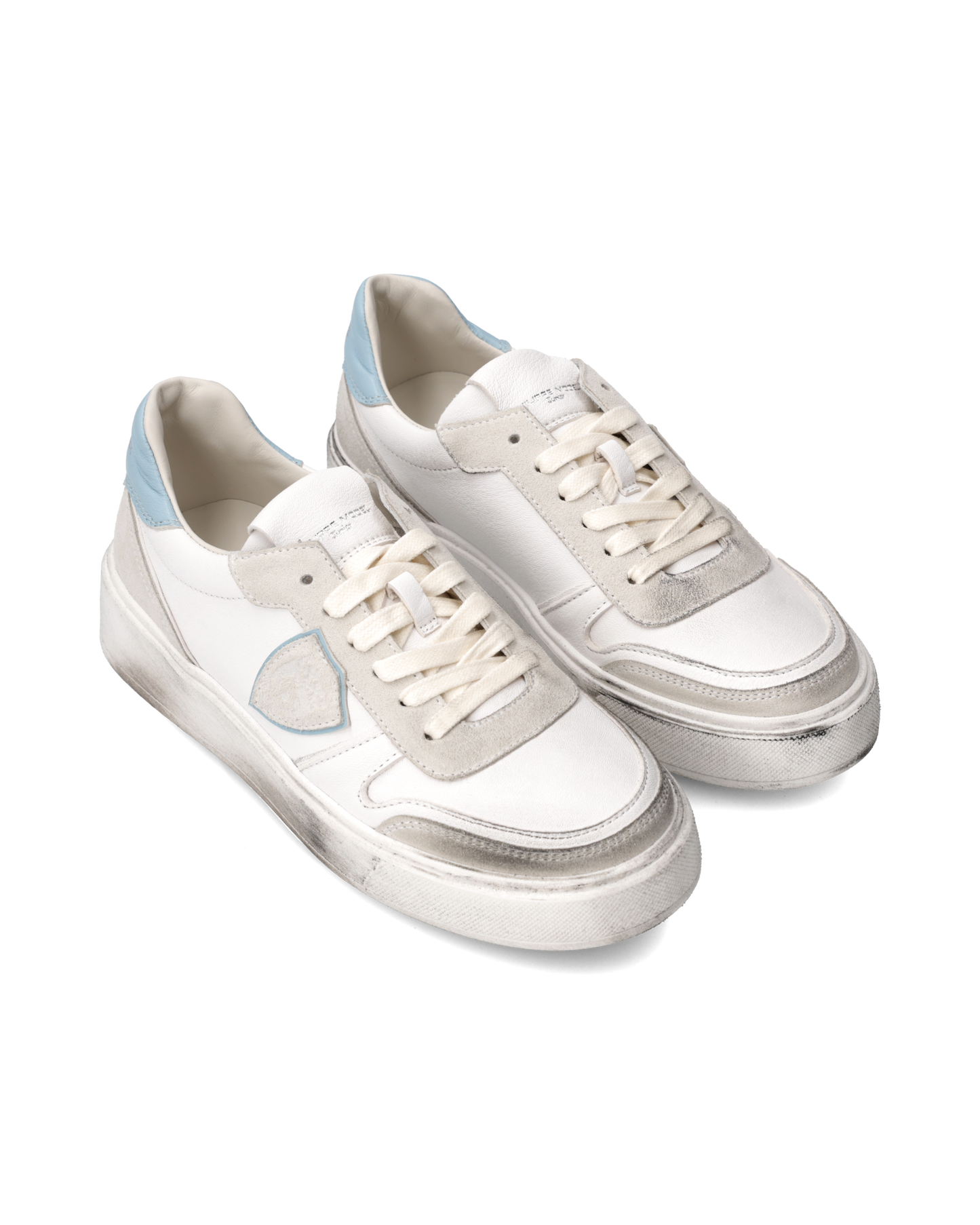 Sneakers Nice Tennis Junior, White Turquoise