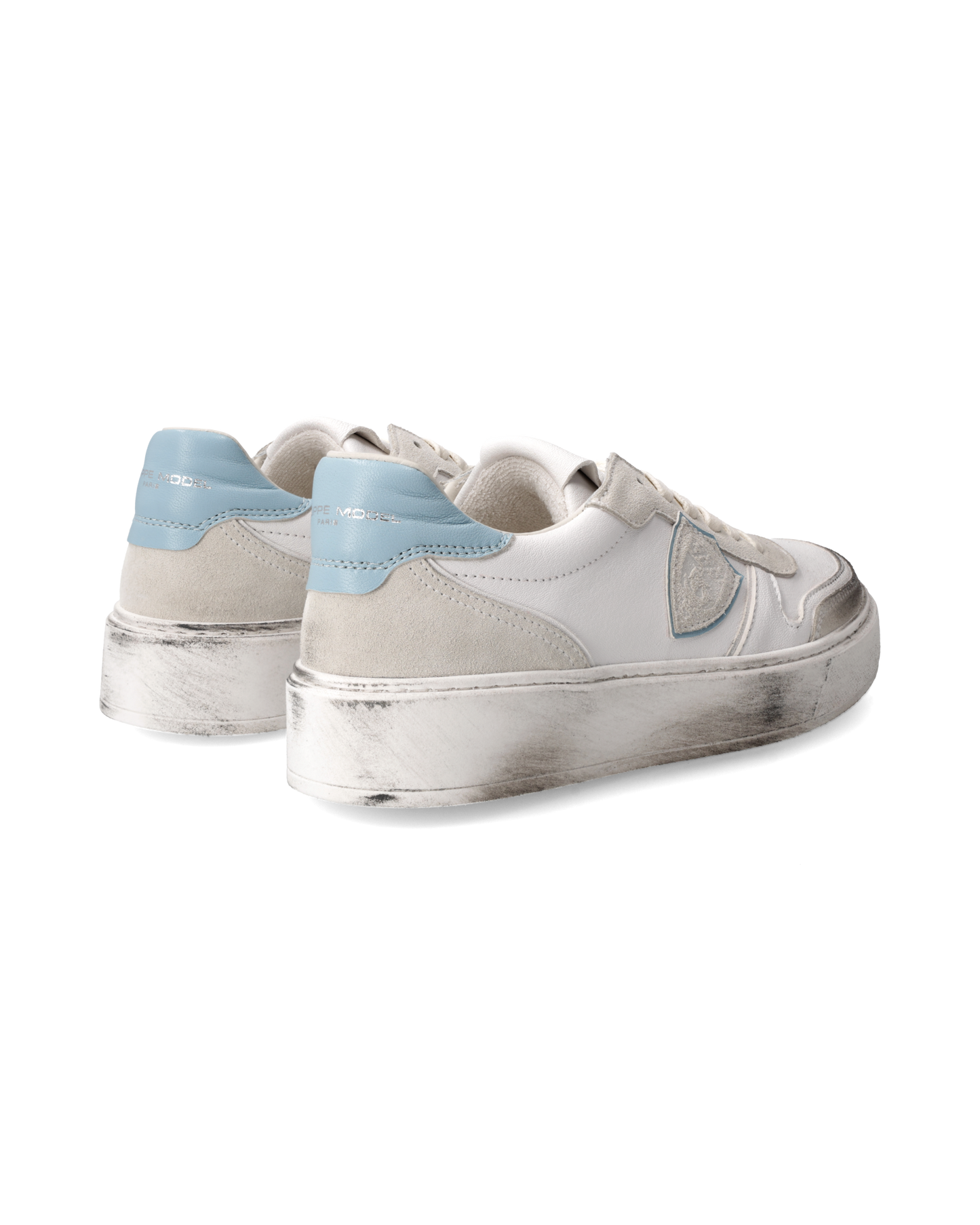 Sneakers Nice Tennis Junior, White Turquoise