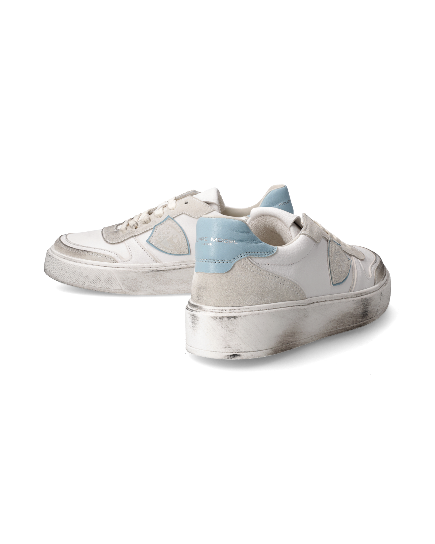 Sneakers Nice Tennis Junior, White Turquoise