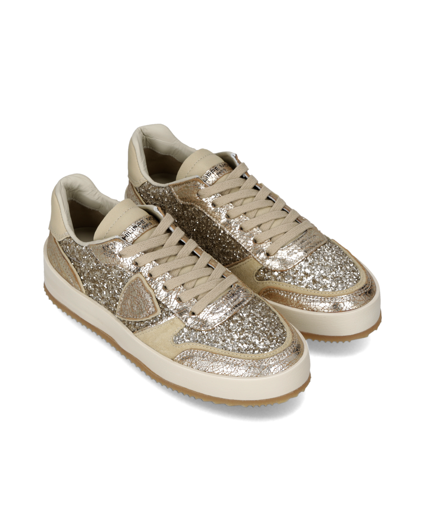 Sneakers Nice Donna, Platino