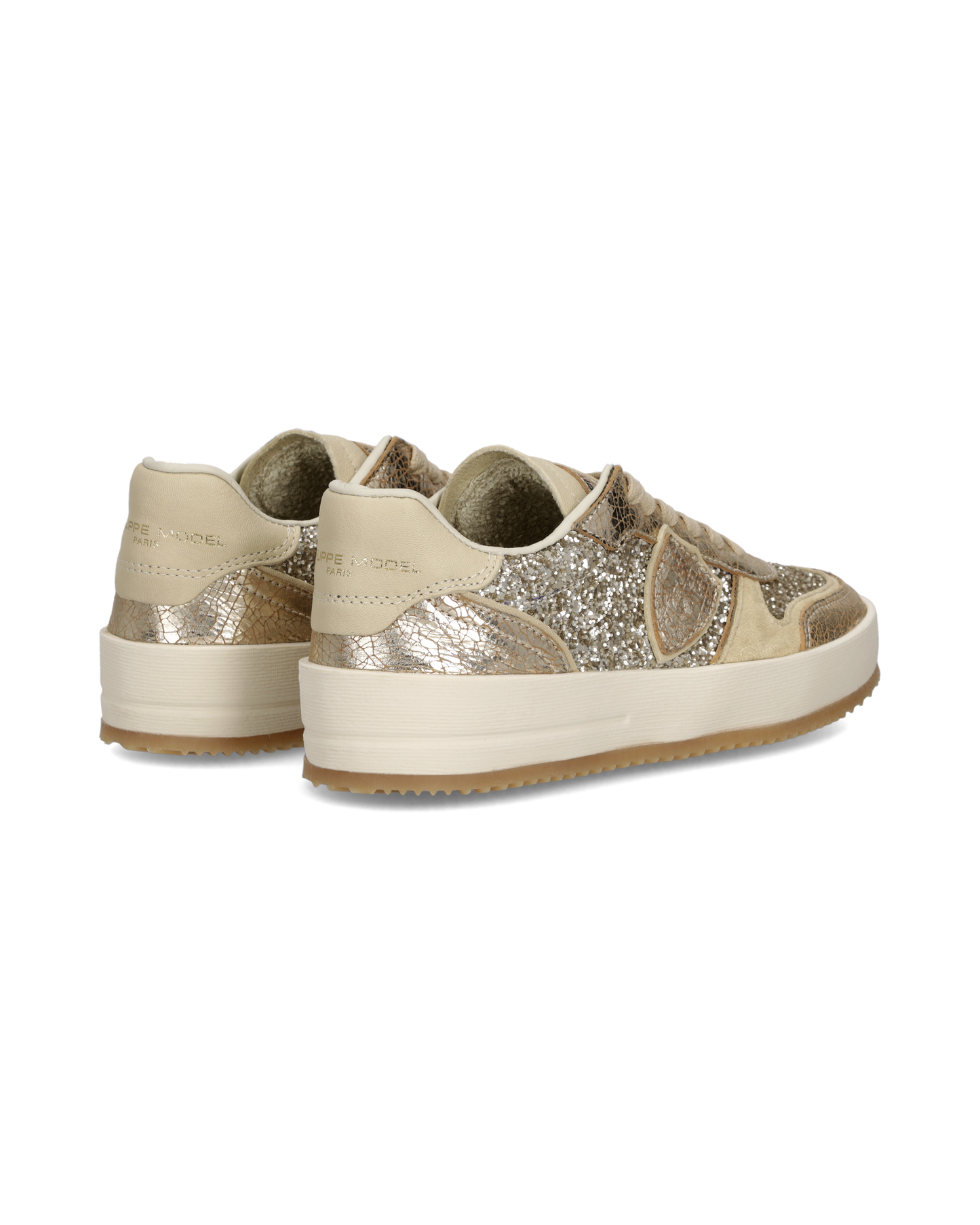Sneakers Nice Donna, Platino