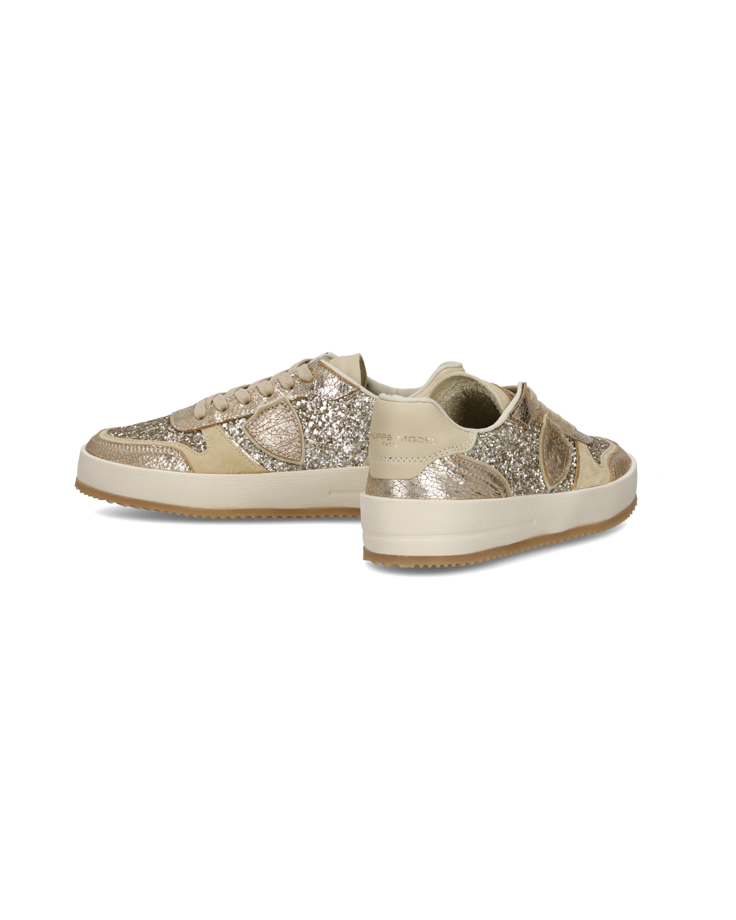 Sneakers Nice Donna, Platino