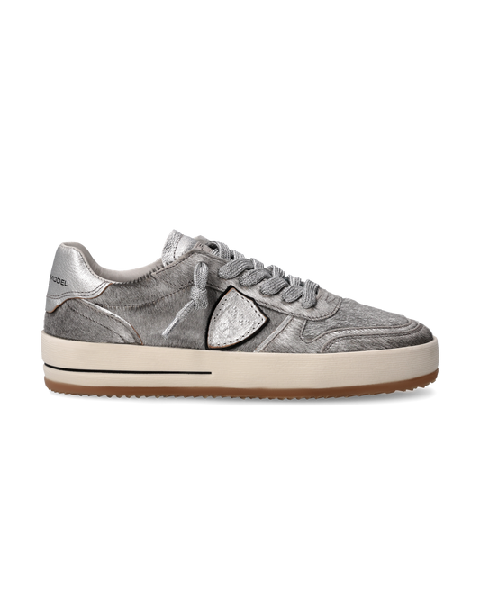 Sneakers Nice Tennis Women, Silver