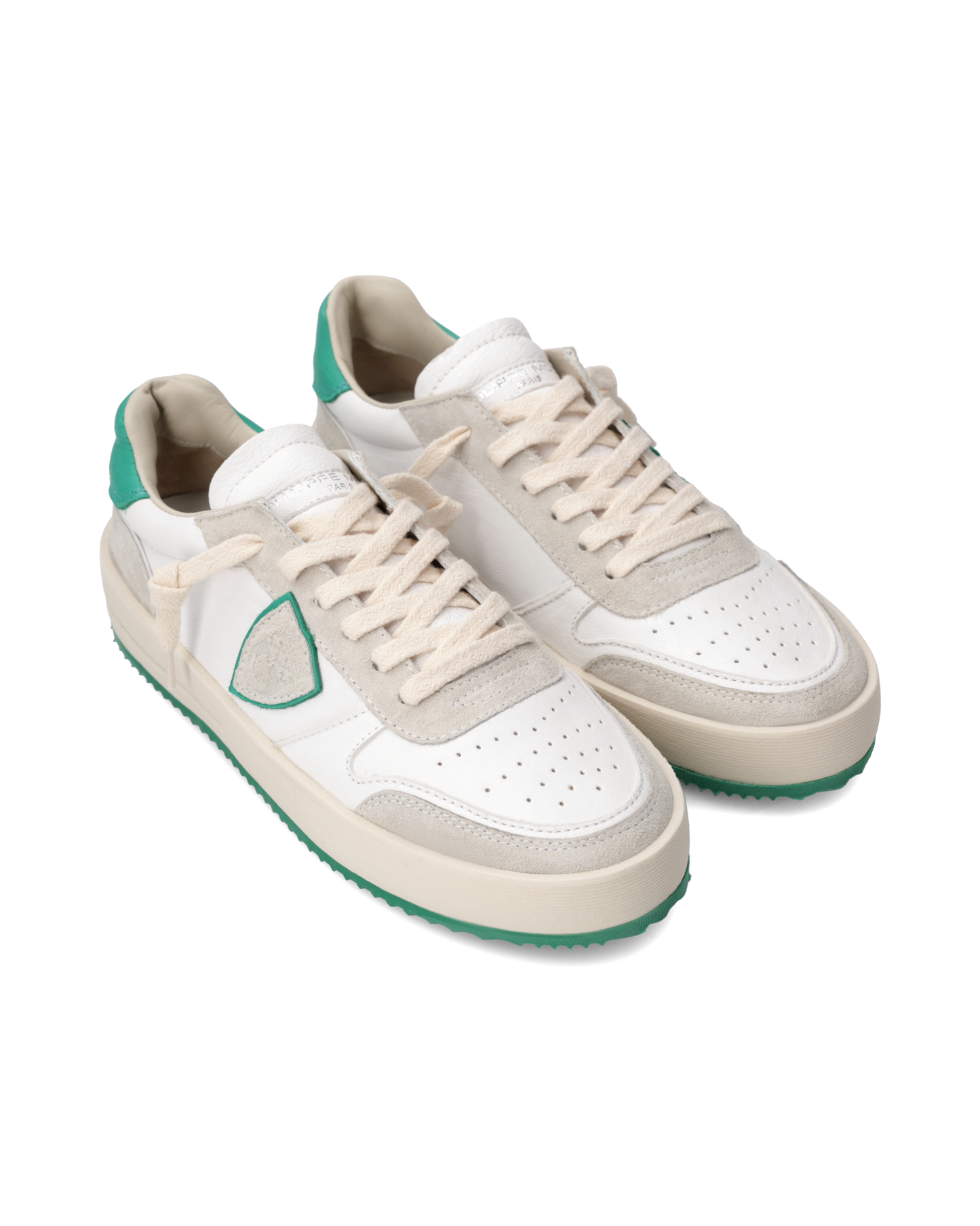 Sneaker Nice Donna, Bianco Verde