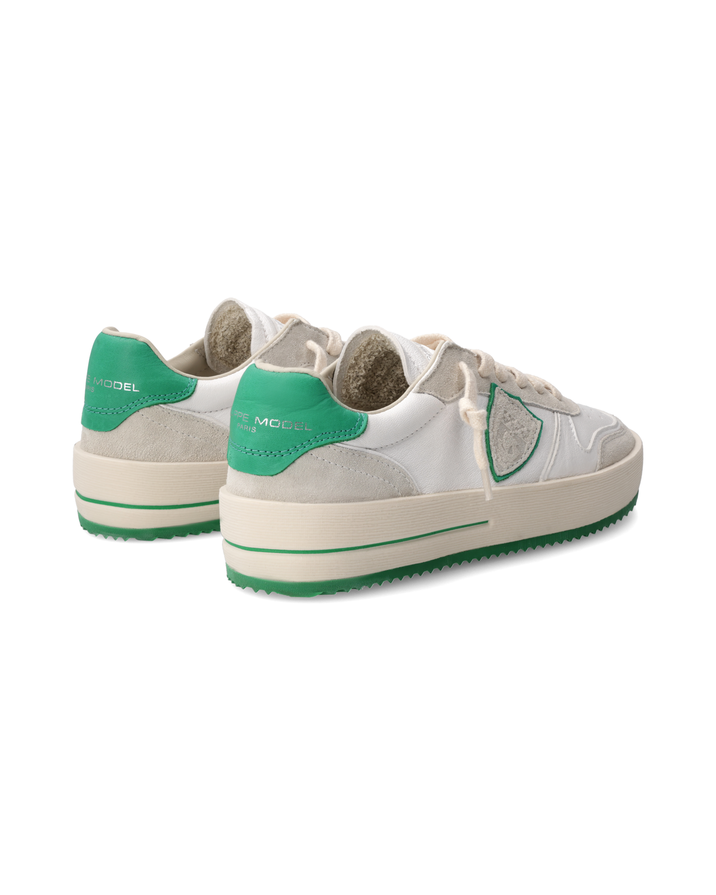 Sneaker Nice Donna, Bianco Verde