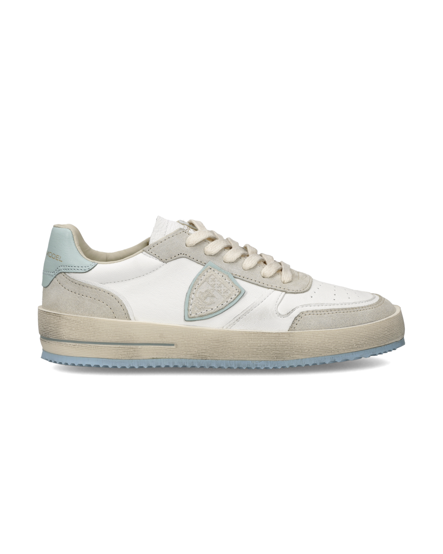 Sneakers Nice Donna, Bianco Azzurro