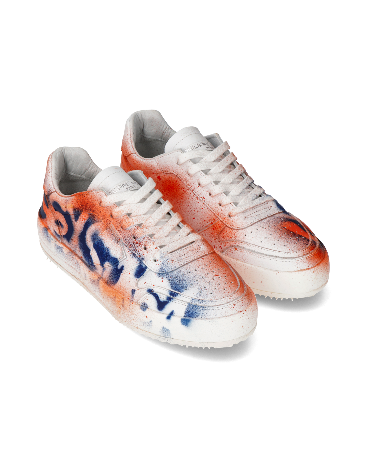 Sneaker bassa Nice donna - bianco, blu e rosso