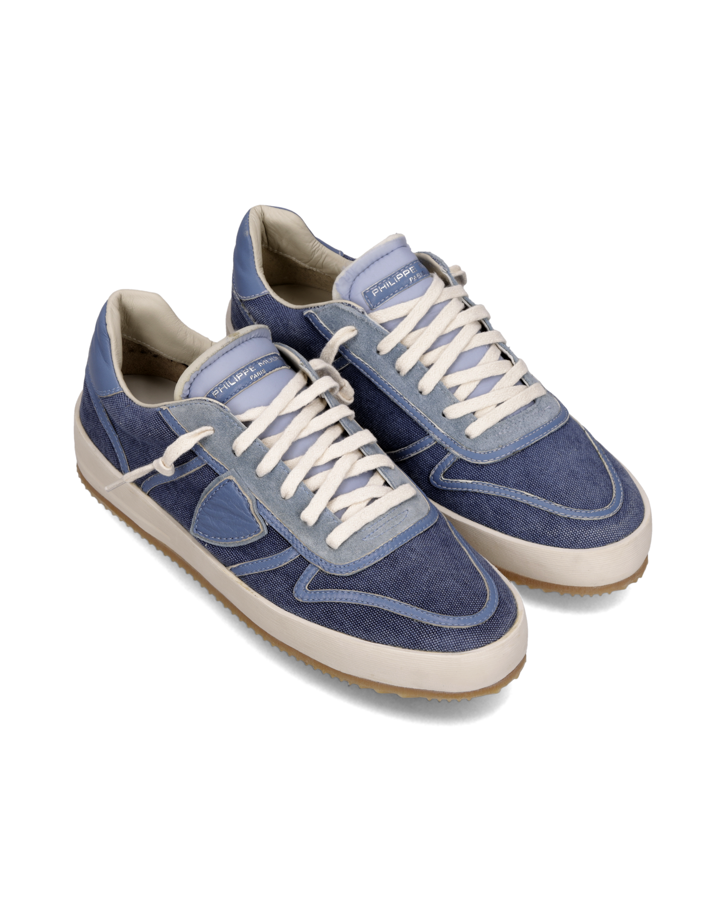 Sneakers Nice Uomo in Canvas, Blu