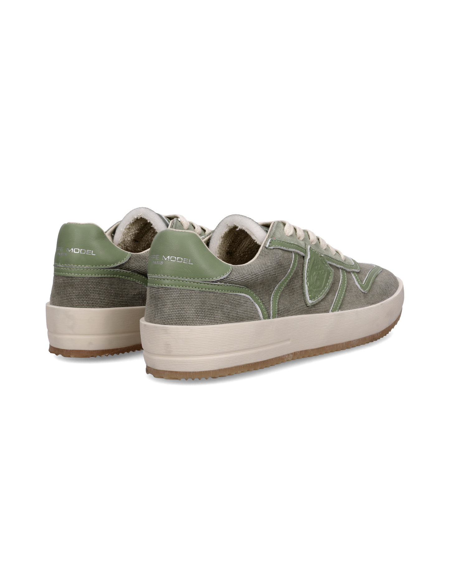Sneakers Nice Uomo in Canvas, Verde