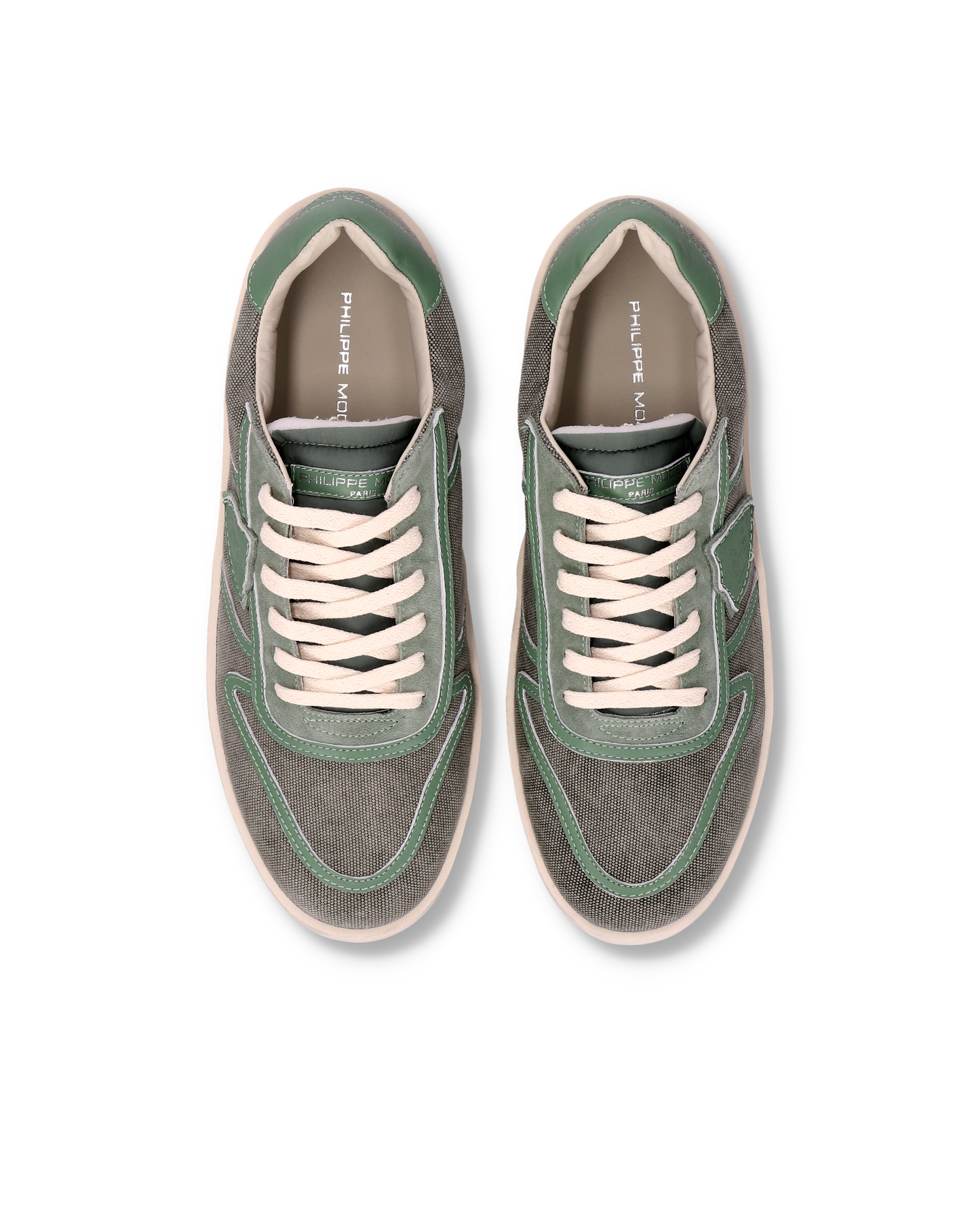 Sneakers Nice Uomo in Canvas, Verde
