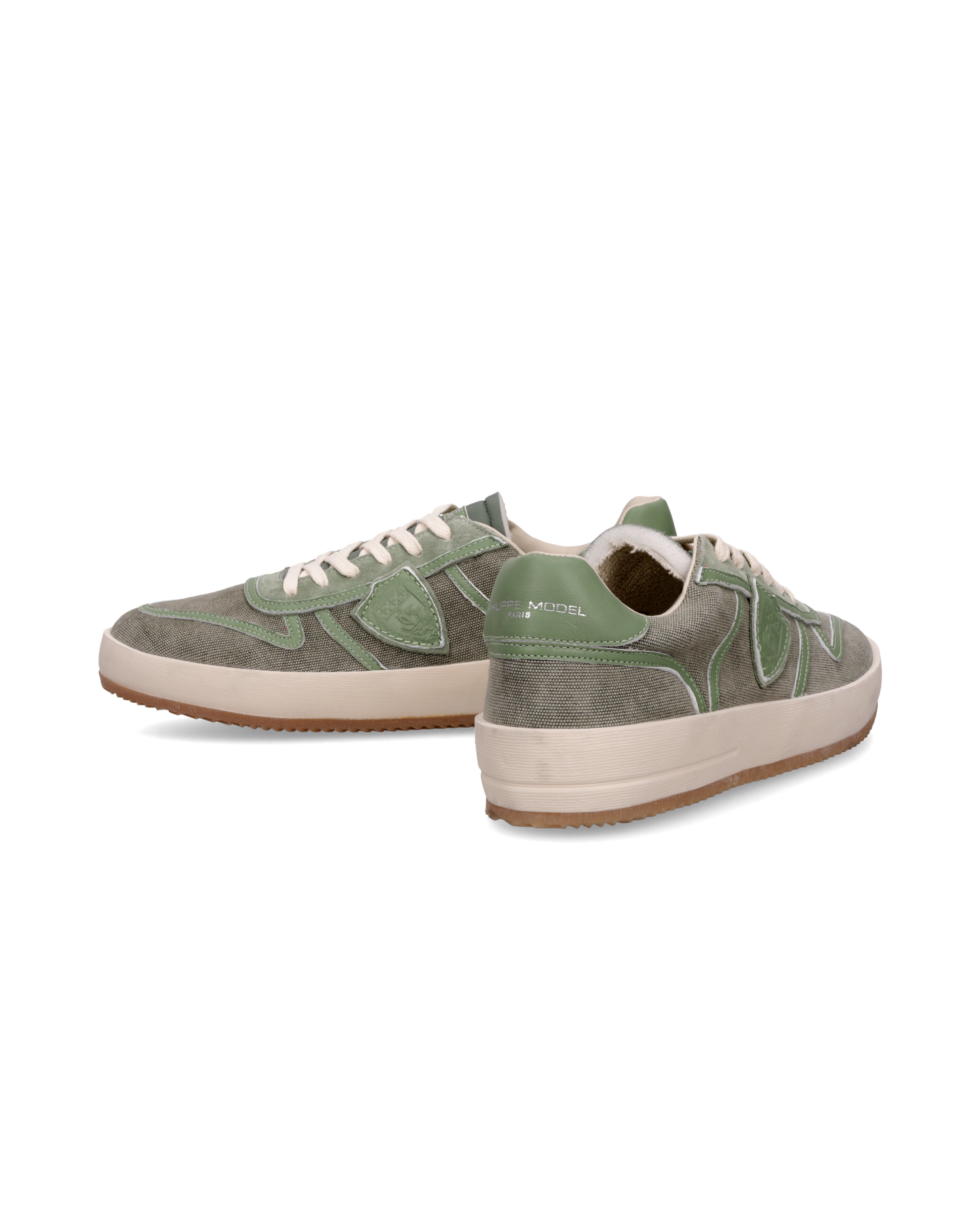Sneakers Nice Uomo in Canvas, Verde