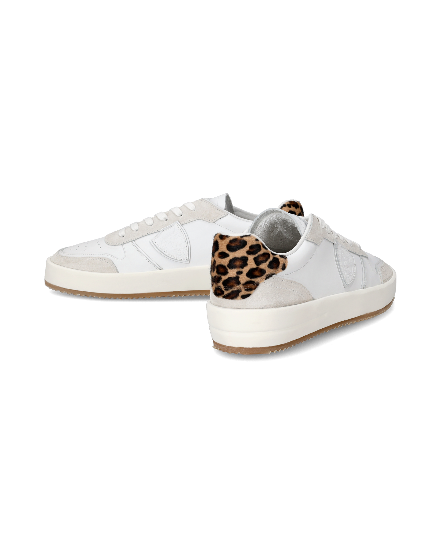 Sneaker Nice Uomo, Bianco e Animalier