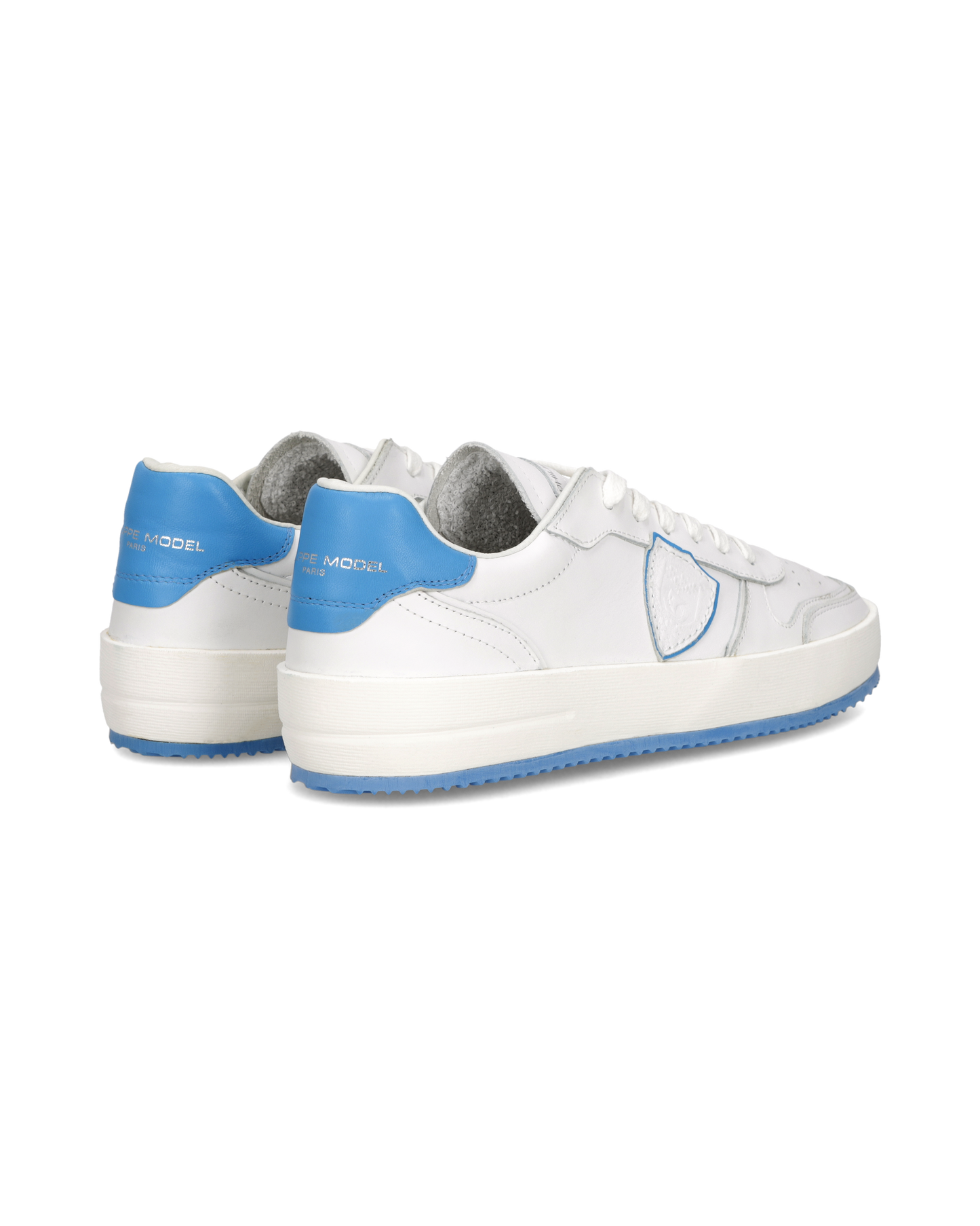 Sneakers Nice Tennis Men, White Light Blue